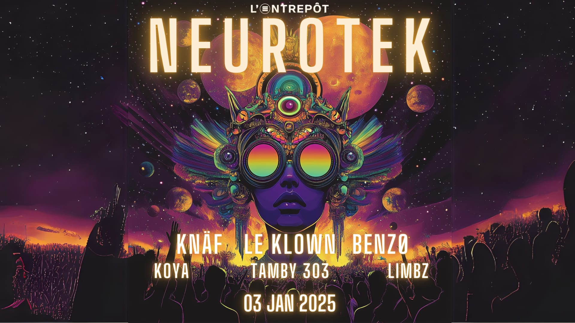 Neurotek W/ Le Klown/ Knäf/ Koya/ Tamby 303/ Benzø/ Limbz Cover