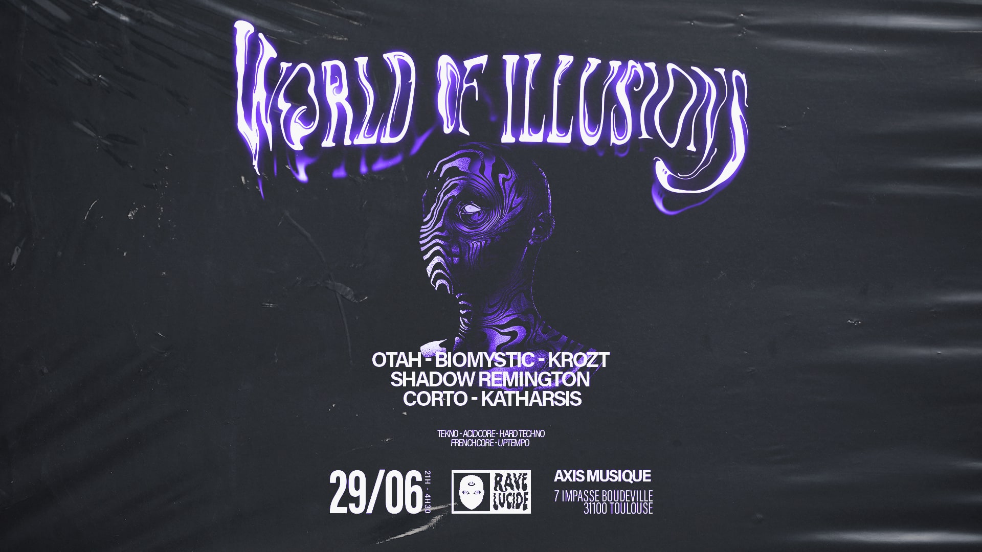 Rave Lucide - World Of Illusions Cover