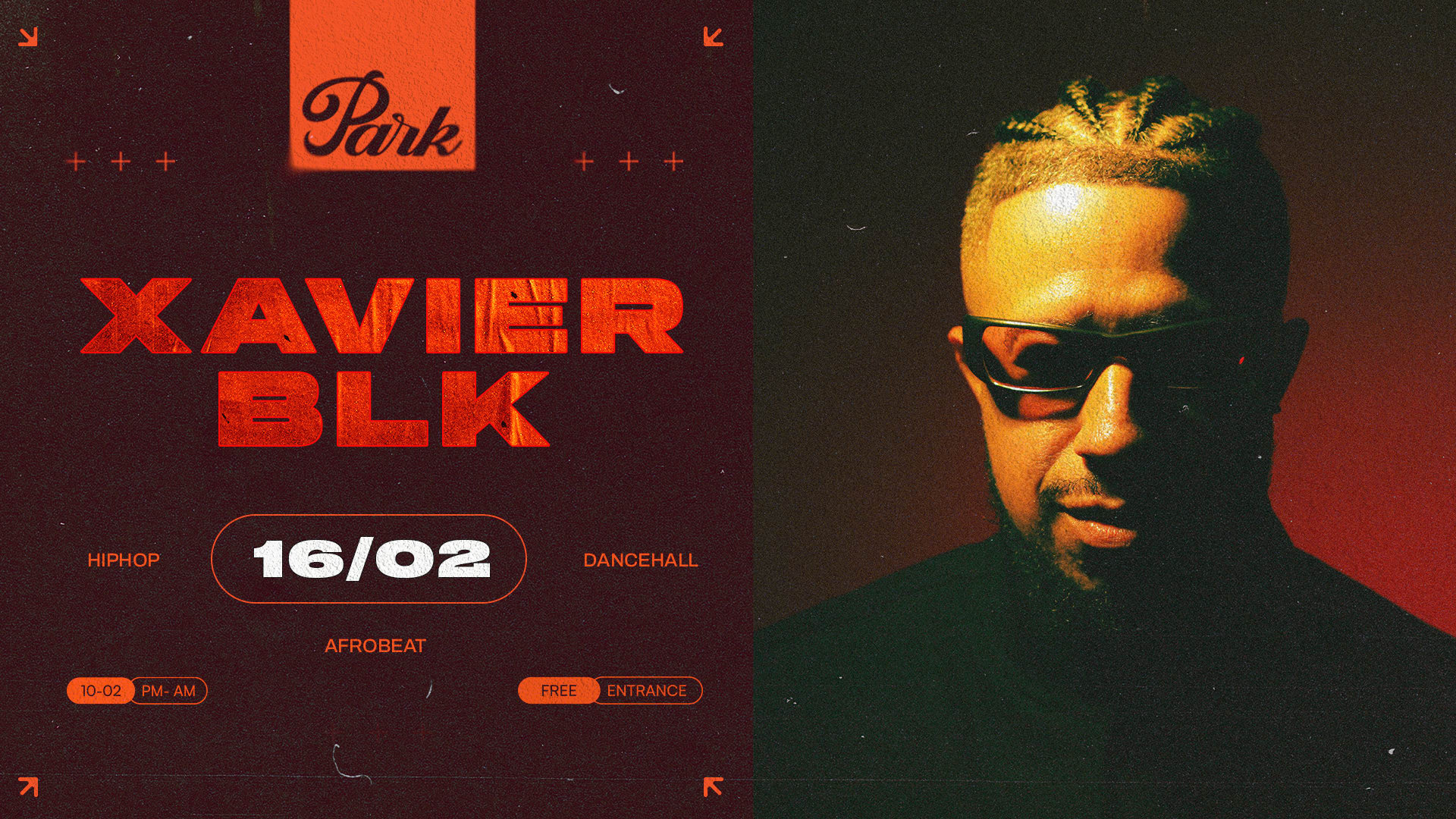 Park: Xavier Blk @Feb 16th Cover