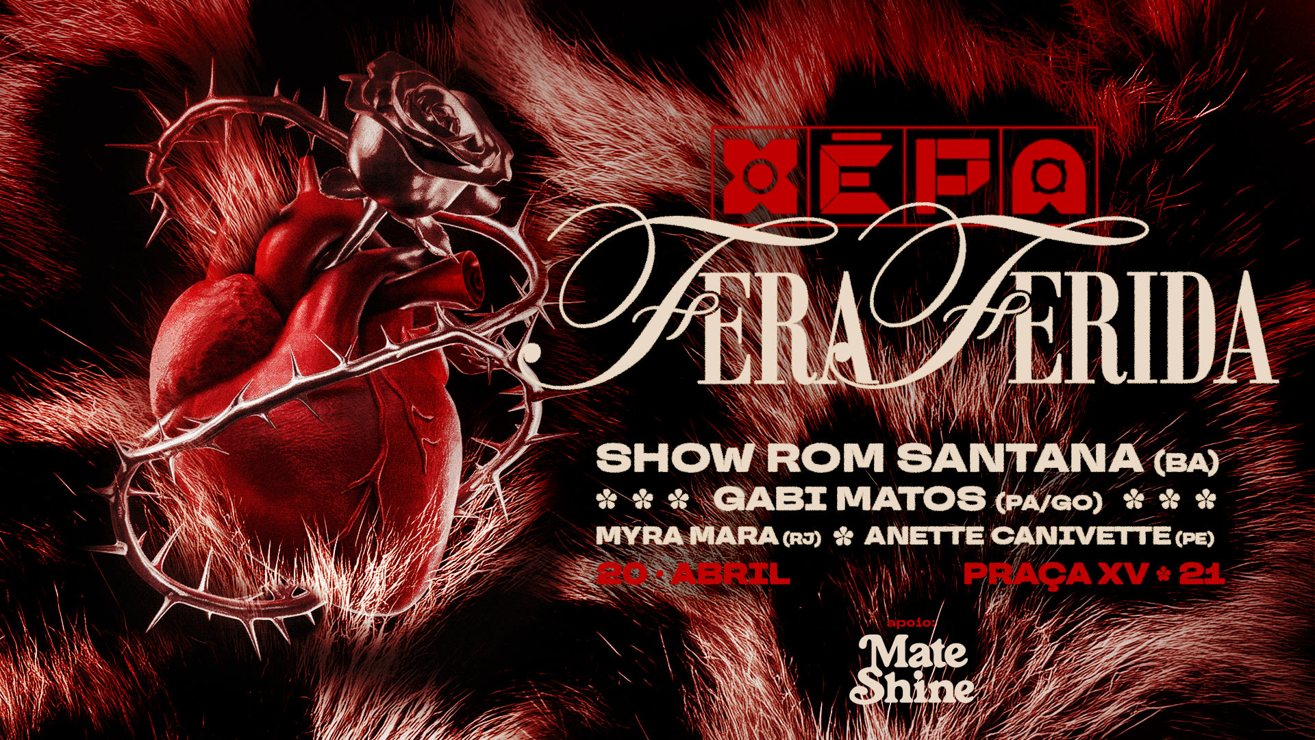 Xêpa - Fera Ferida Cover