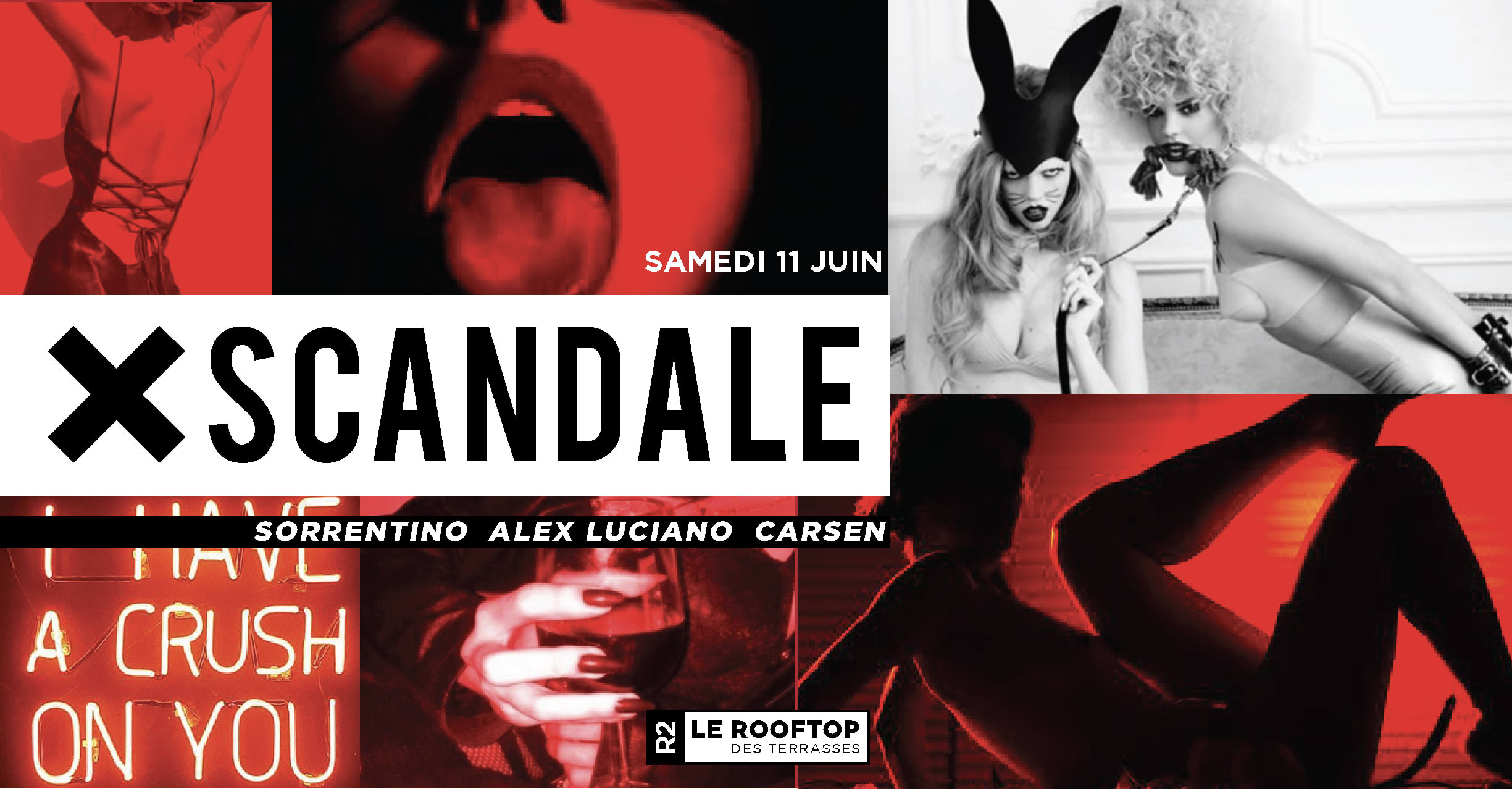 R2 I Le Rooftop X Xscandale - 11.06.22 Cover