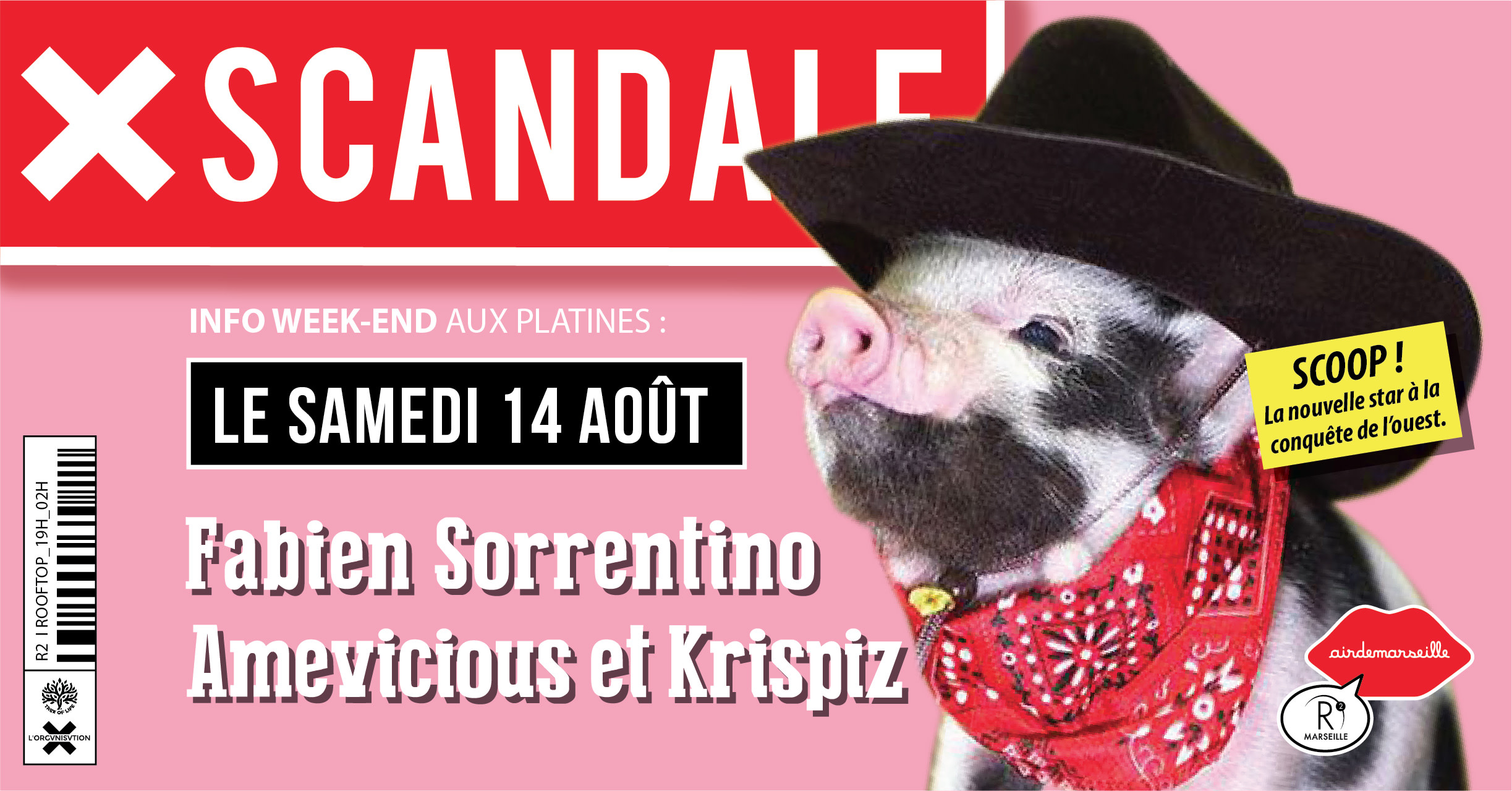 R2 Rooftop X Scandale - Fabien Sorrentino - Amevicious - Krispiz Cover
