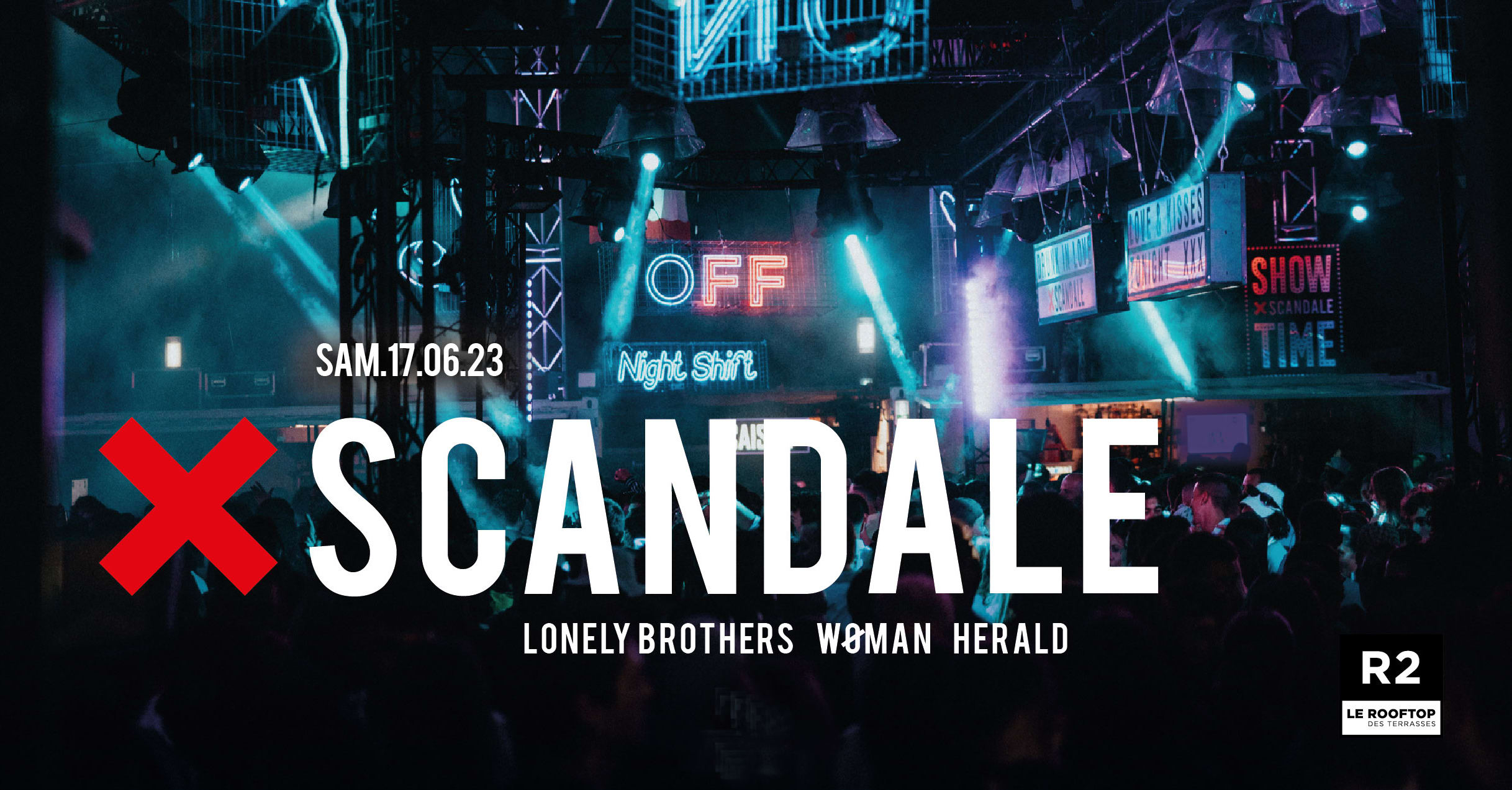 R2 I Le Rooftop X Xscandale 17.06 Cover