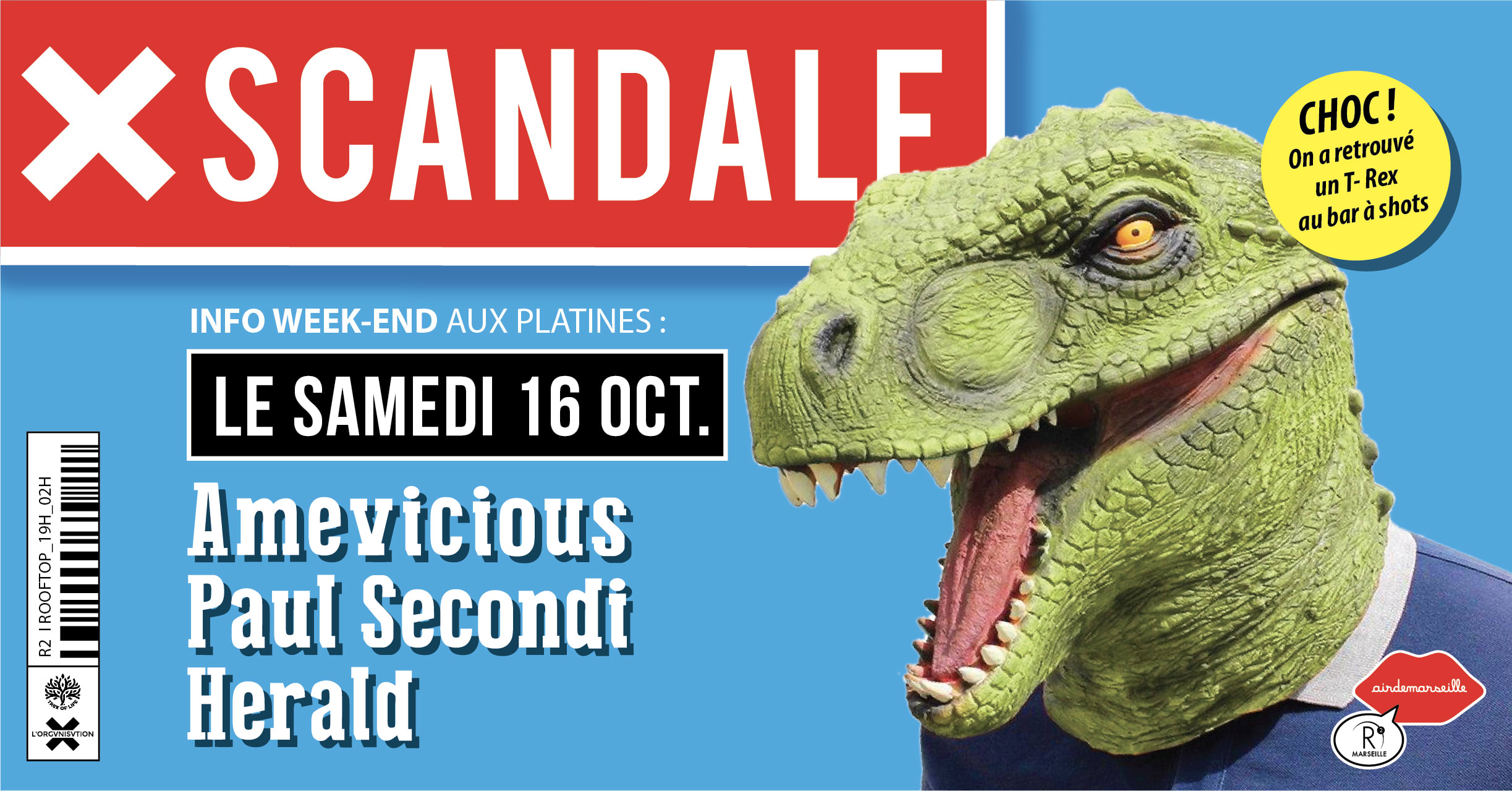 R2 Rooftop X Xscandale - Amevicious - Paul Secondi - Herald Cover