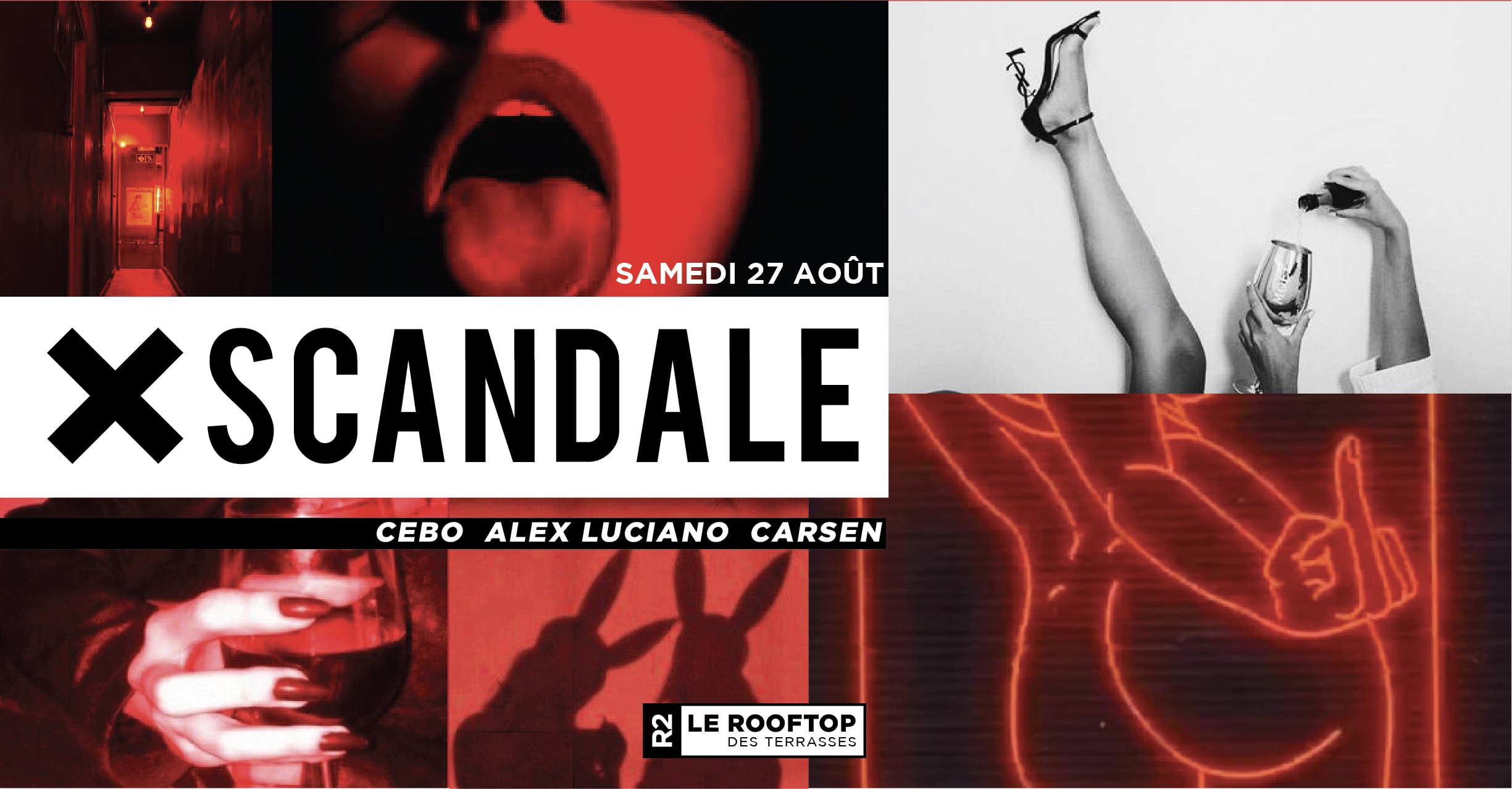 R2 I Le Rooftop X Xscandale 27.08 Cover