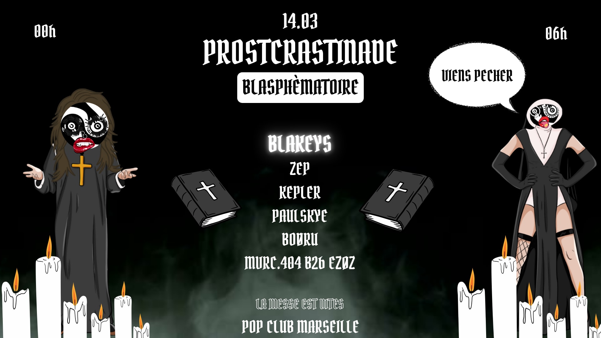 Prostcrastinade Blasphematoire (Marseille) Cover