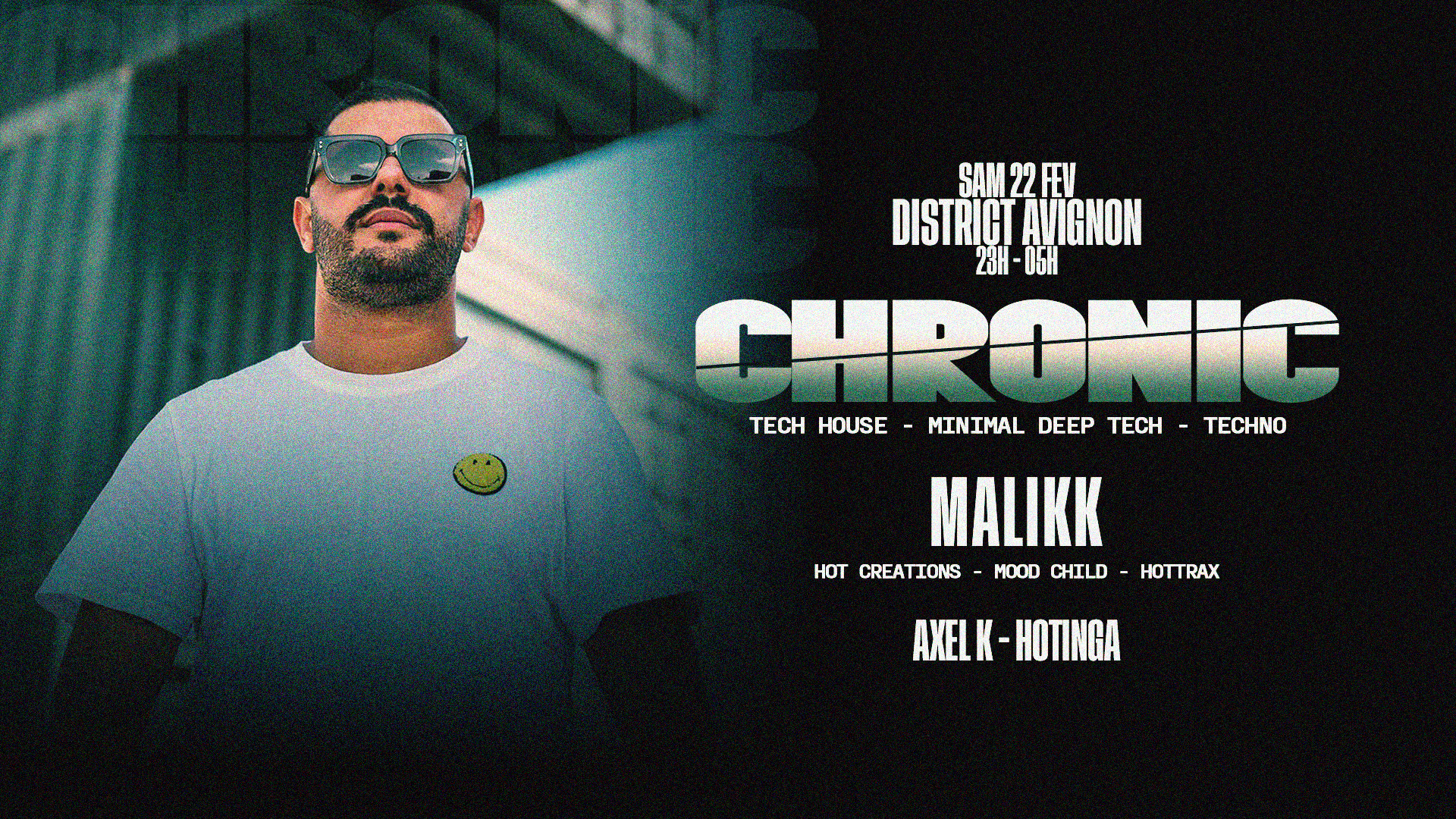 Chronic Invite Malikk - Axel K - Hotinga Cover