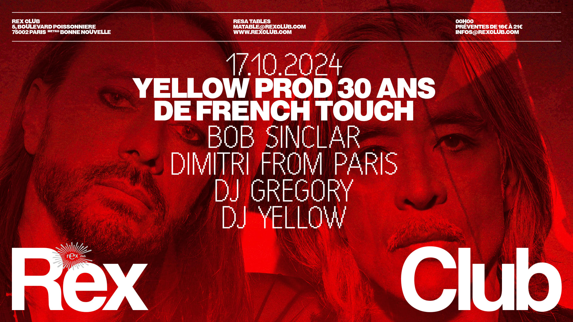 Yellow Production 30 Ans De French Touch: Bob Sinclar & More Cover