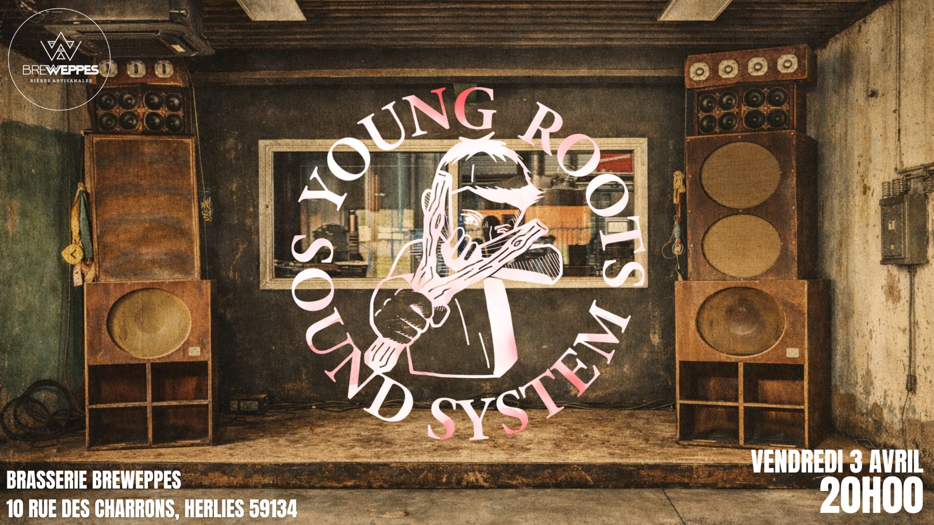Breweppes : Roots Take Over • Young Roots Sound System Cover