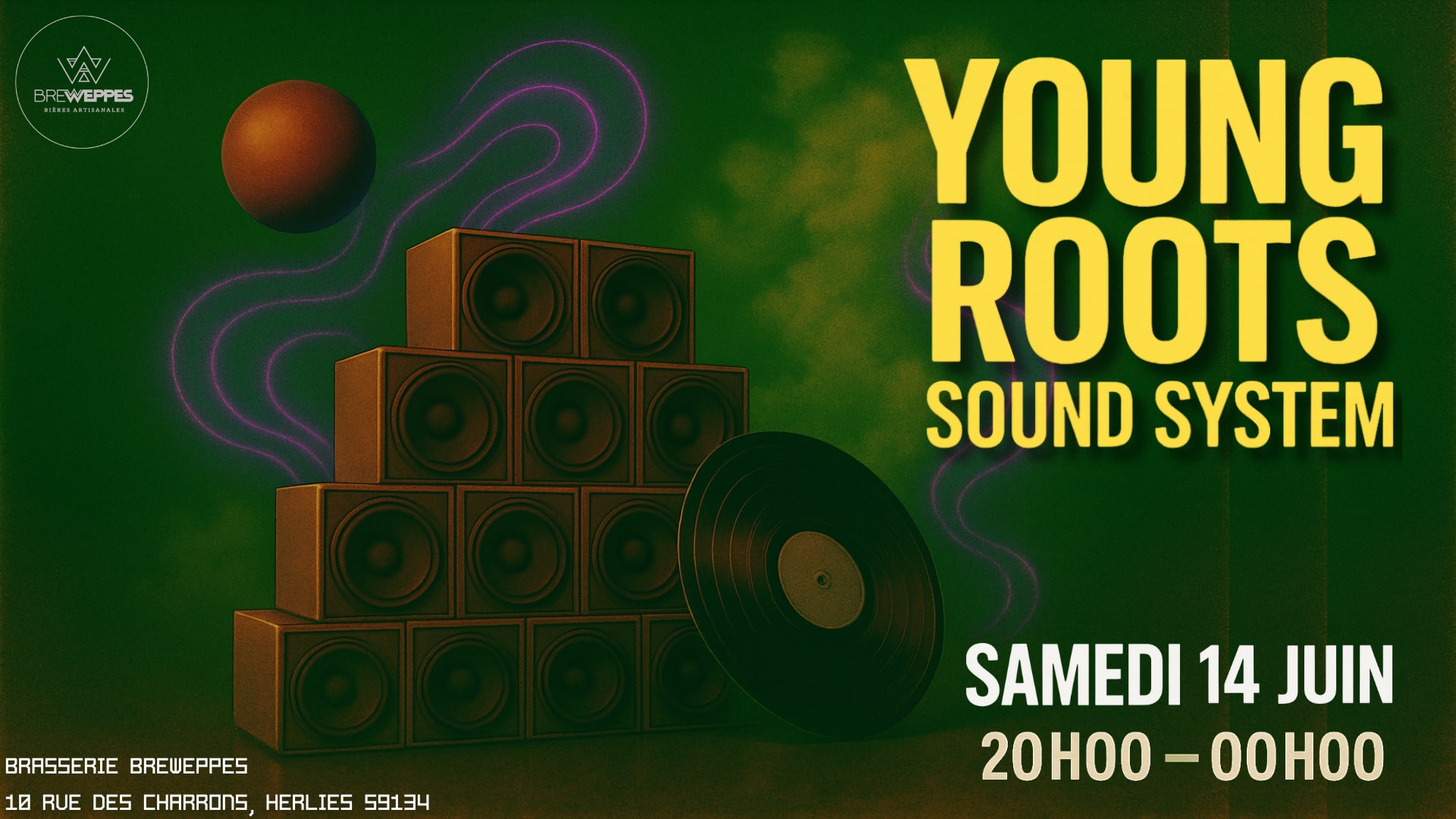 Breweppes : Young Roots Sound System Cover