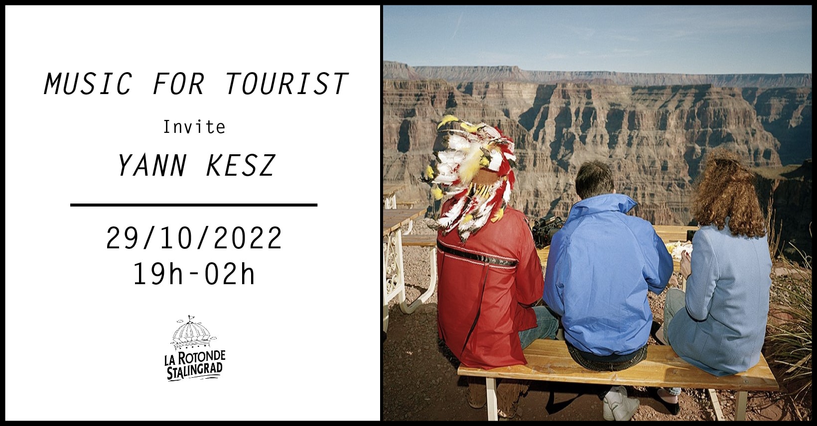  ☀️ Music For Tourist Invite Yann Kesz Cover