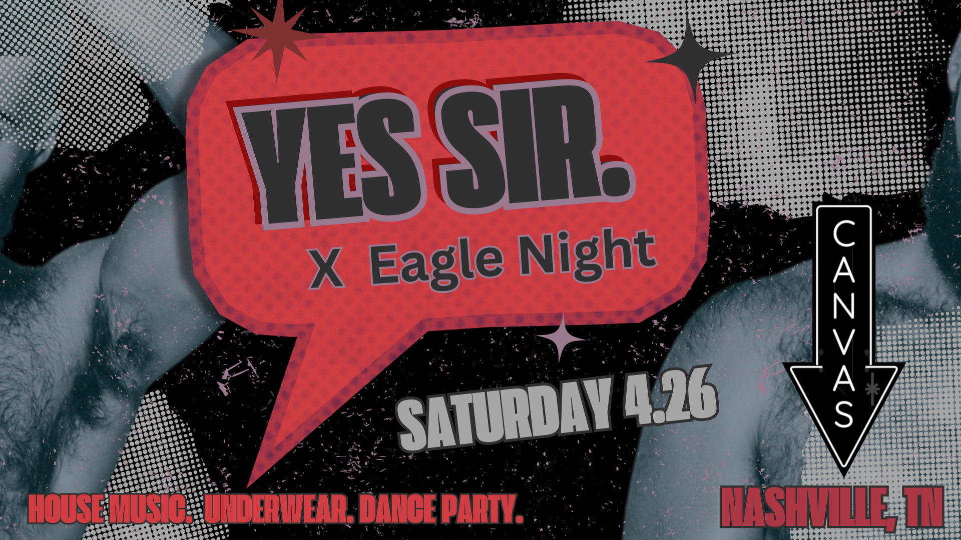 Yes Sir (Nashville) Canvas Eagle Night Cover