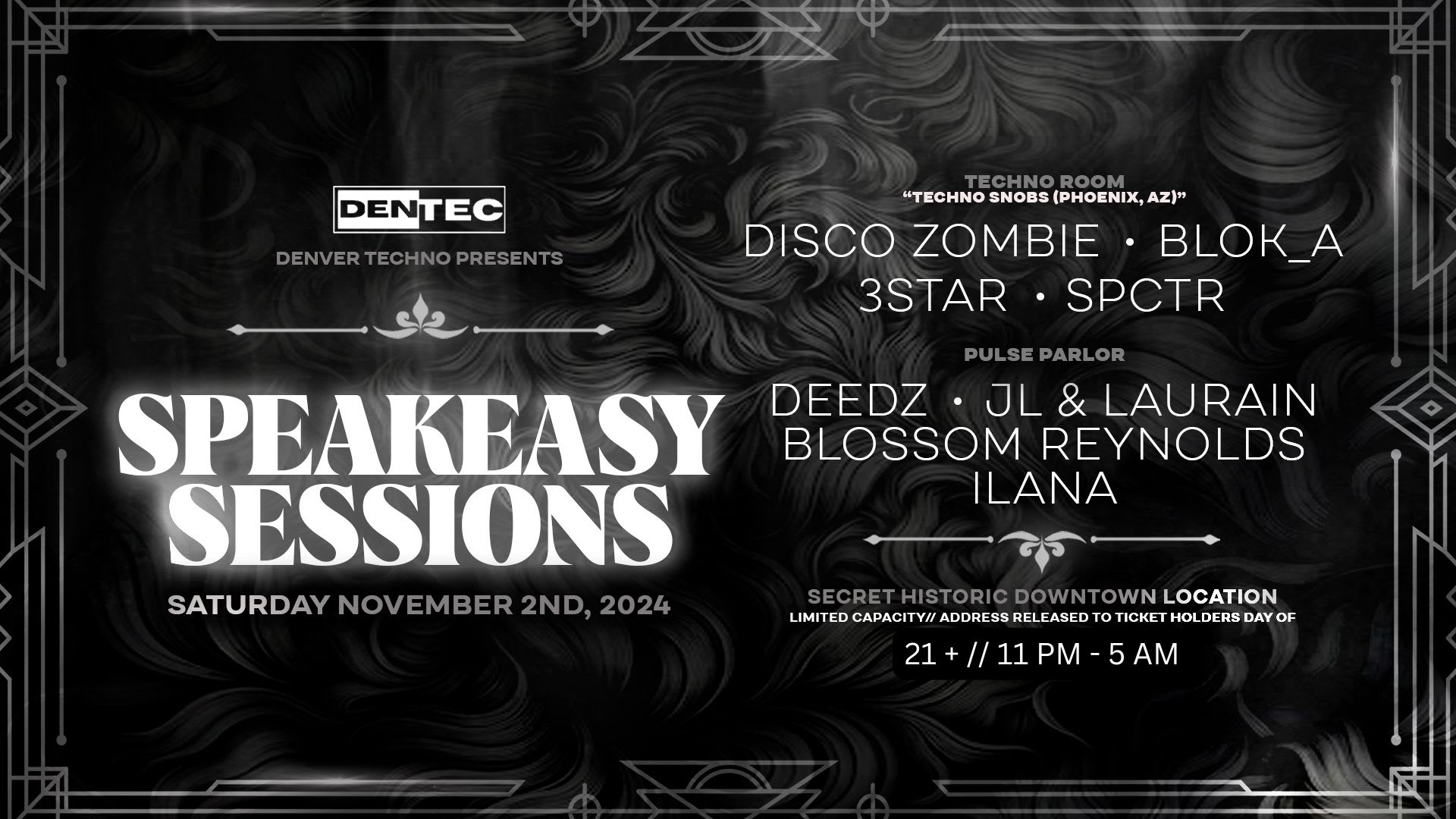 Denver Techno Presents: Speakeasy Sessions Vol.8 Cover
