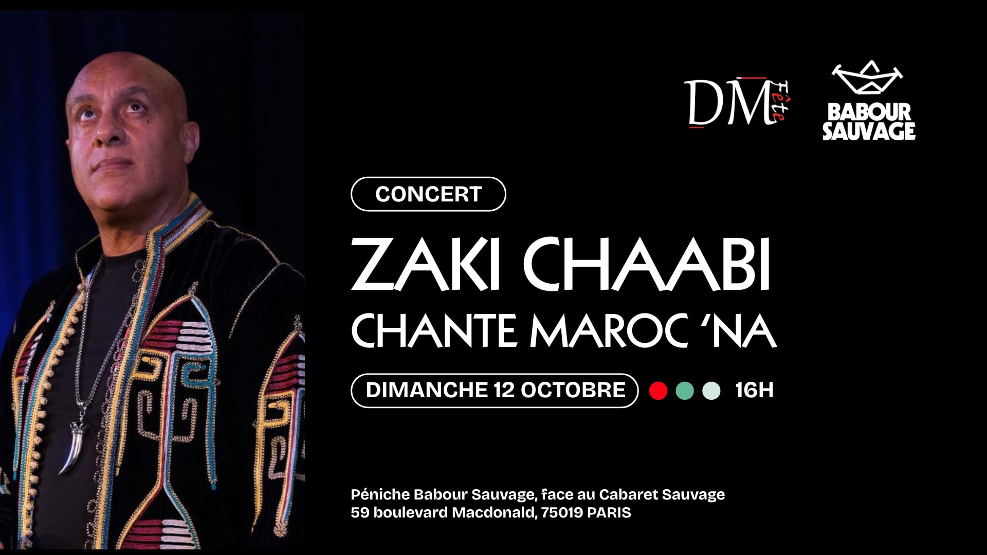 Zaki Chaabi Chante Maroc 'na Cover