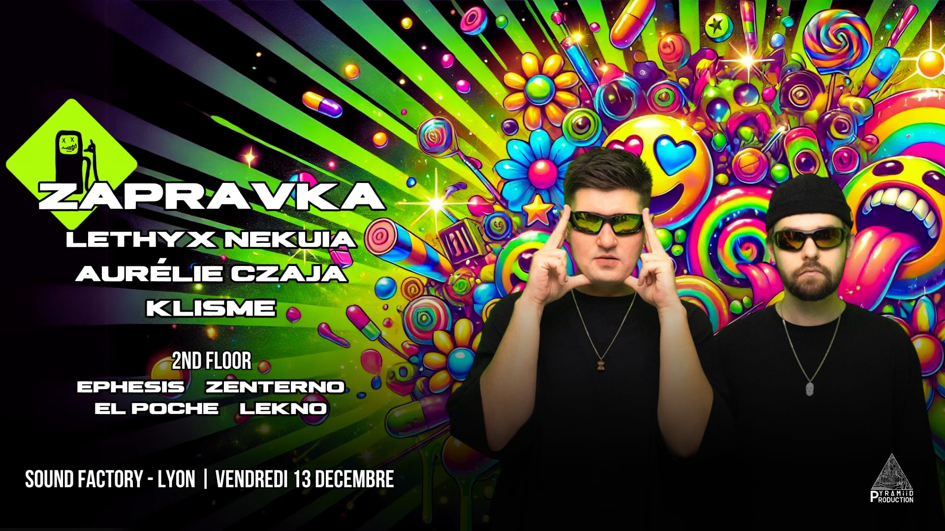 Zapravka (Lyon) With Lethyx Nekuia, Aurelie Czaja Cover
