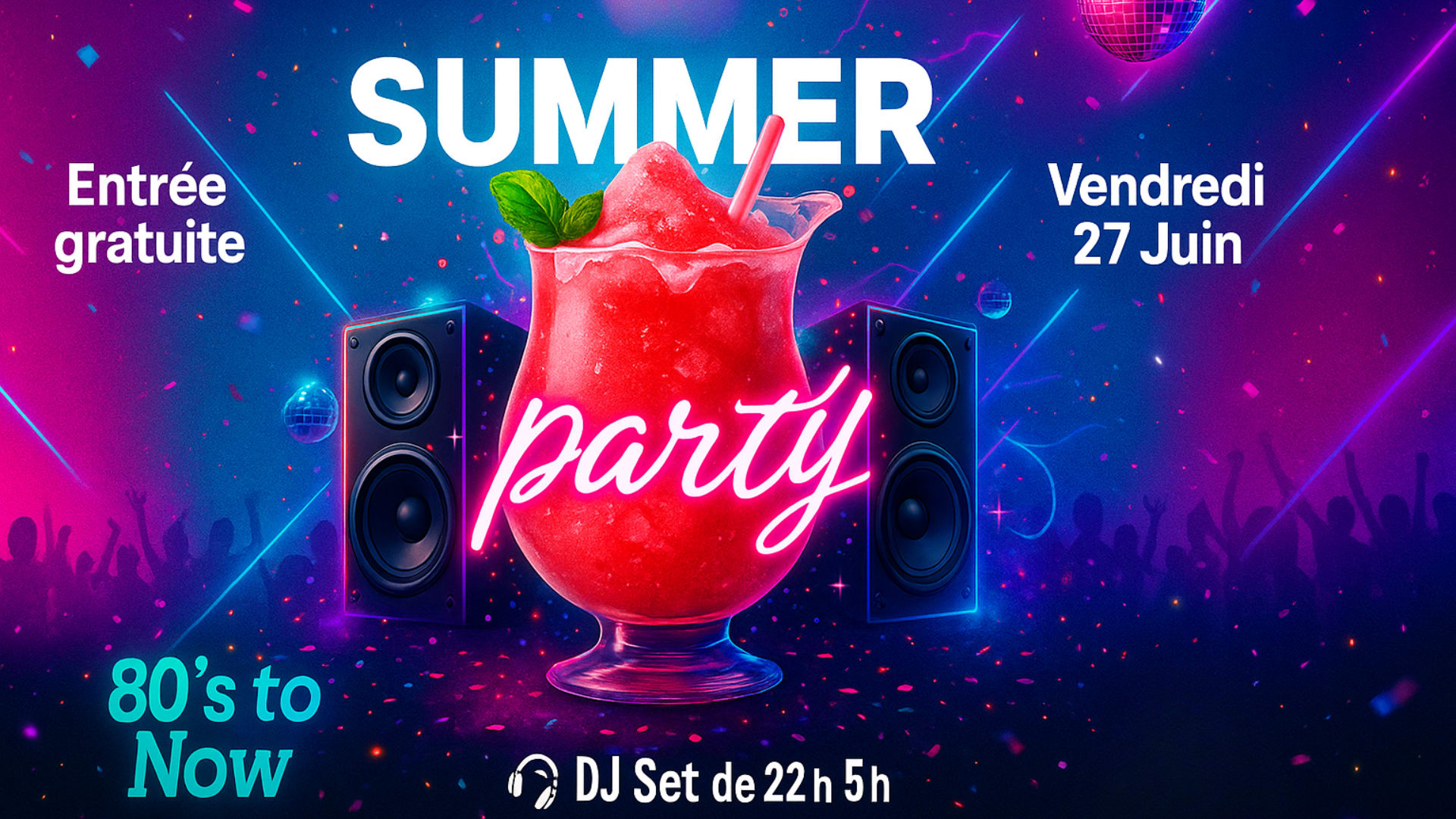 Summer Party – 80’S To Now Cover