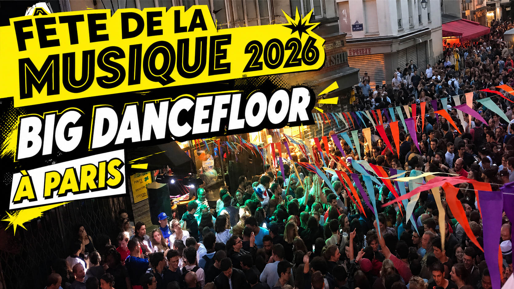 Fête De La Musique 2026 - Big Dancefloor Cover