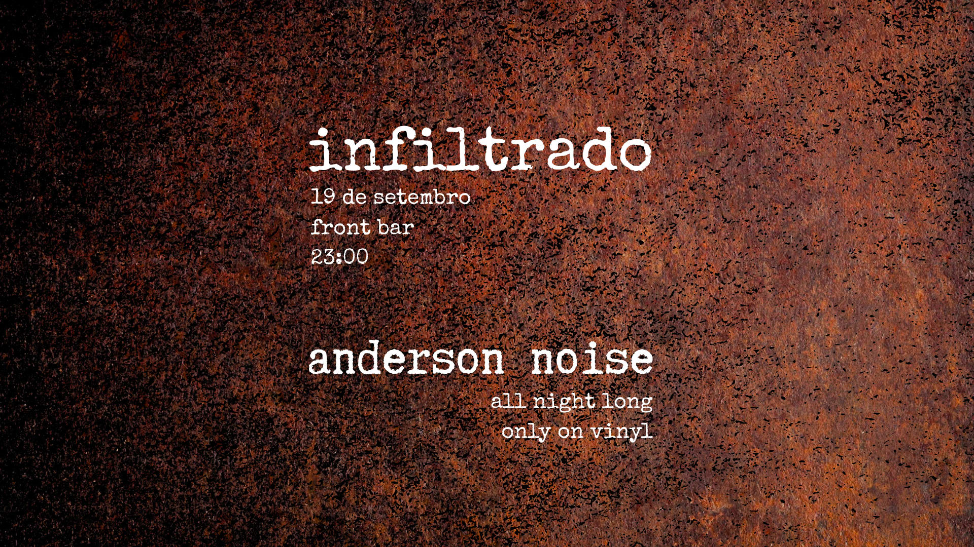 Infiltrado Cover