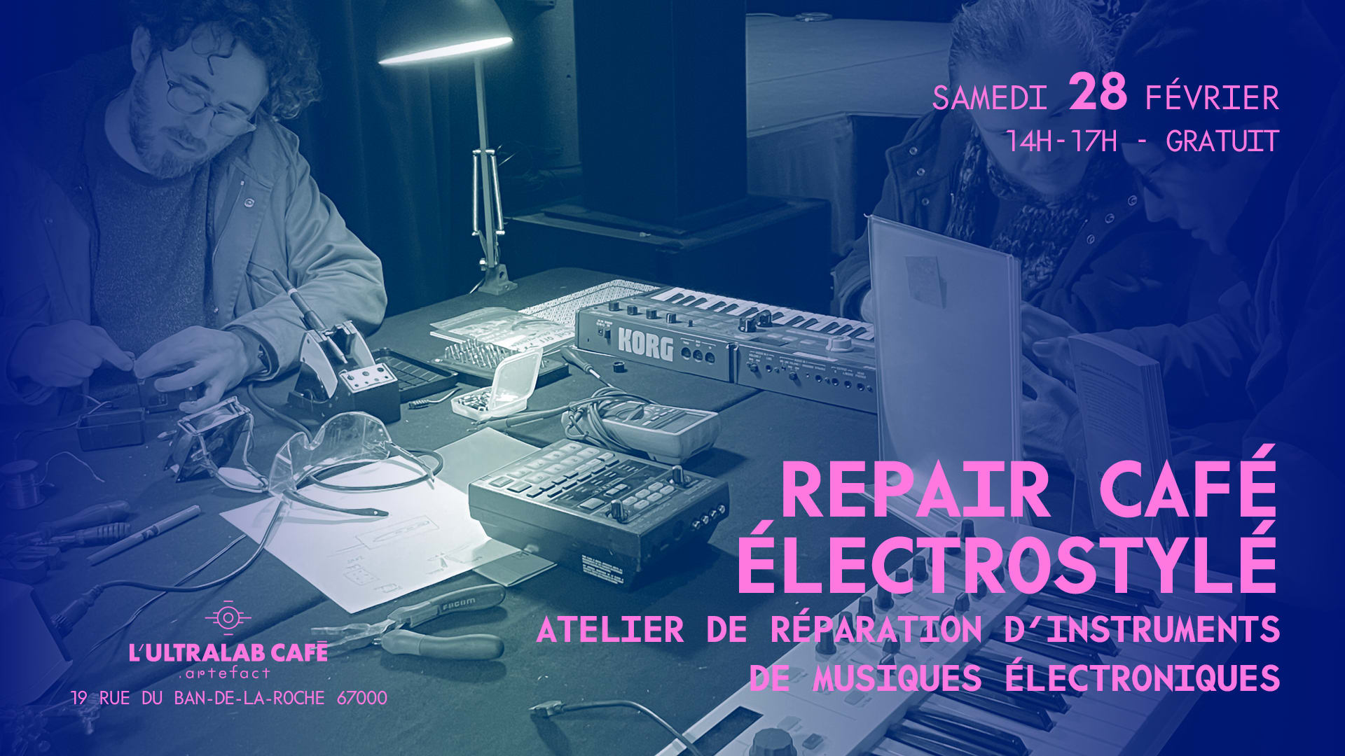 Repair Café Électrostylé Cover