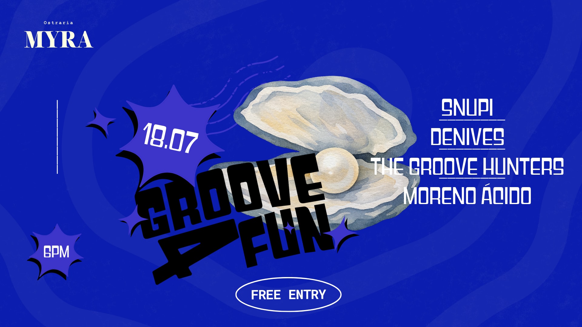 Groove4fun W/ The Groove Hunters & Moreno Ácido Cover