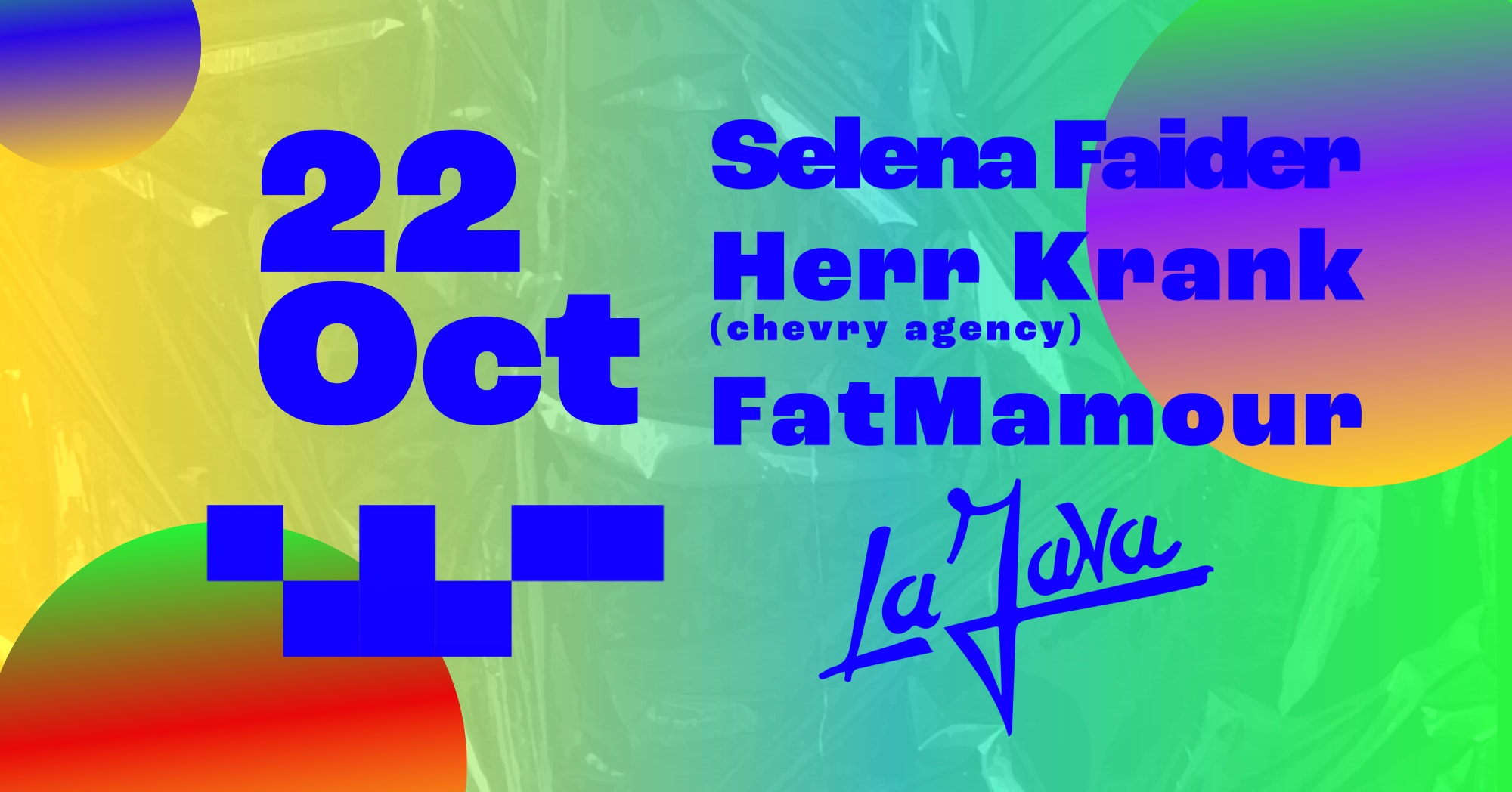 La Java :  Selana Faider / Herr Krank (Chevry) / Fatmamour Cover