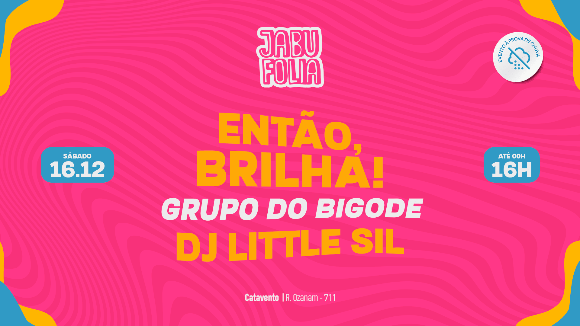 Jabú Folia - Então, Brilha ! - Grupo Do Bigode - 16.12 - 16h Cover