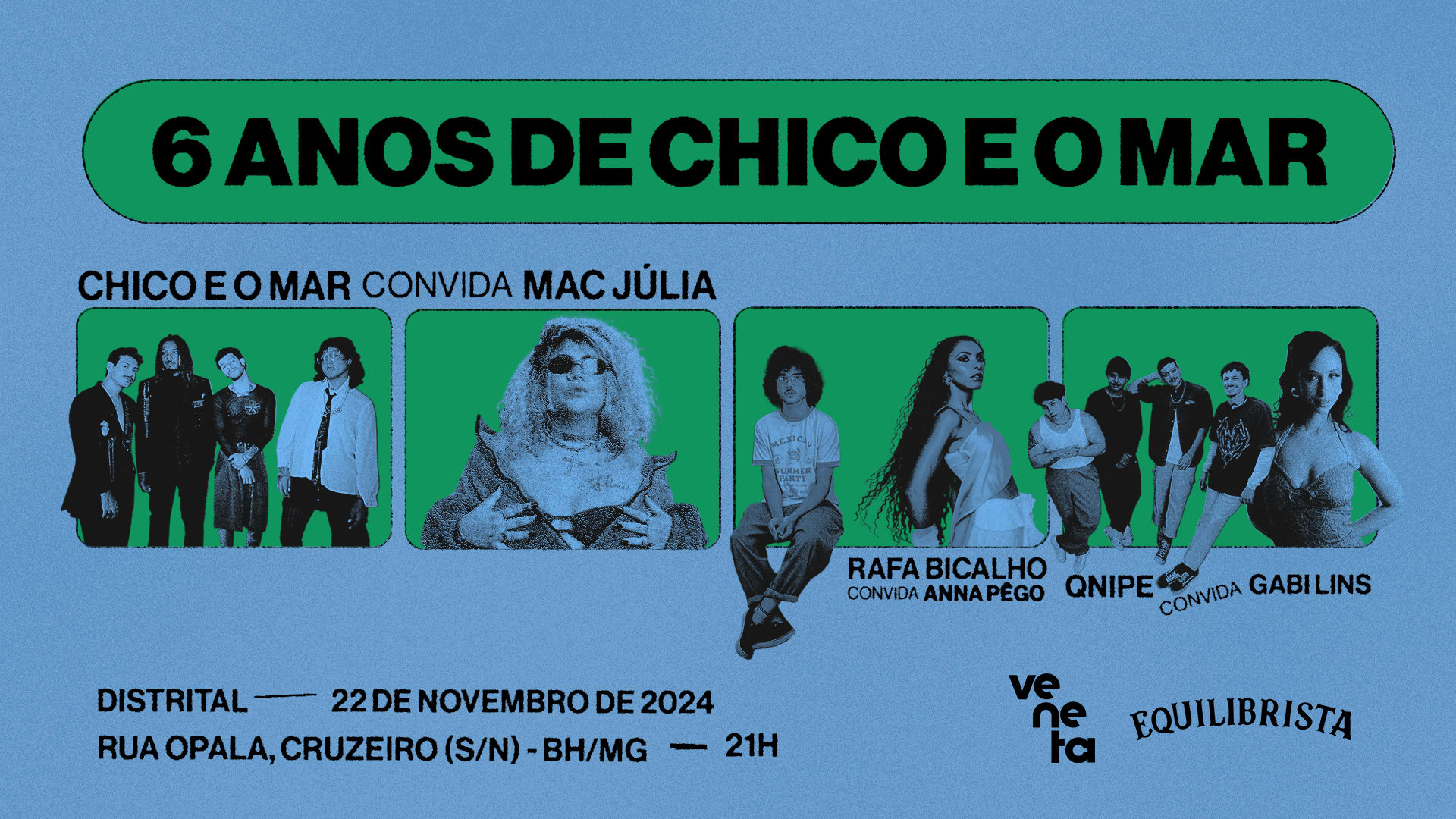 6 Anos De Chico E O Mar Cover
