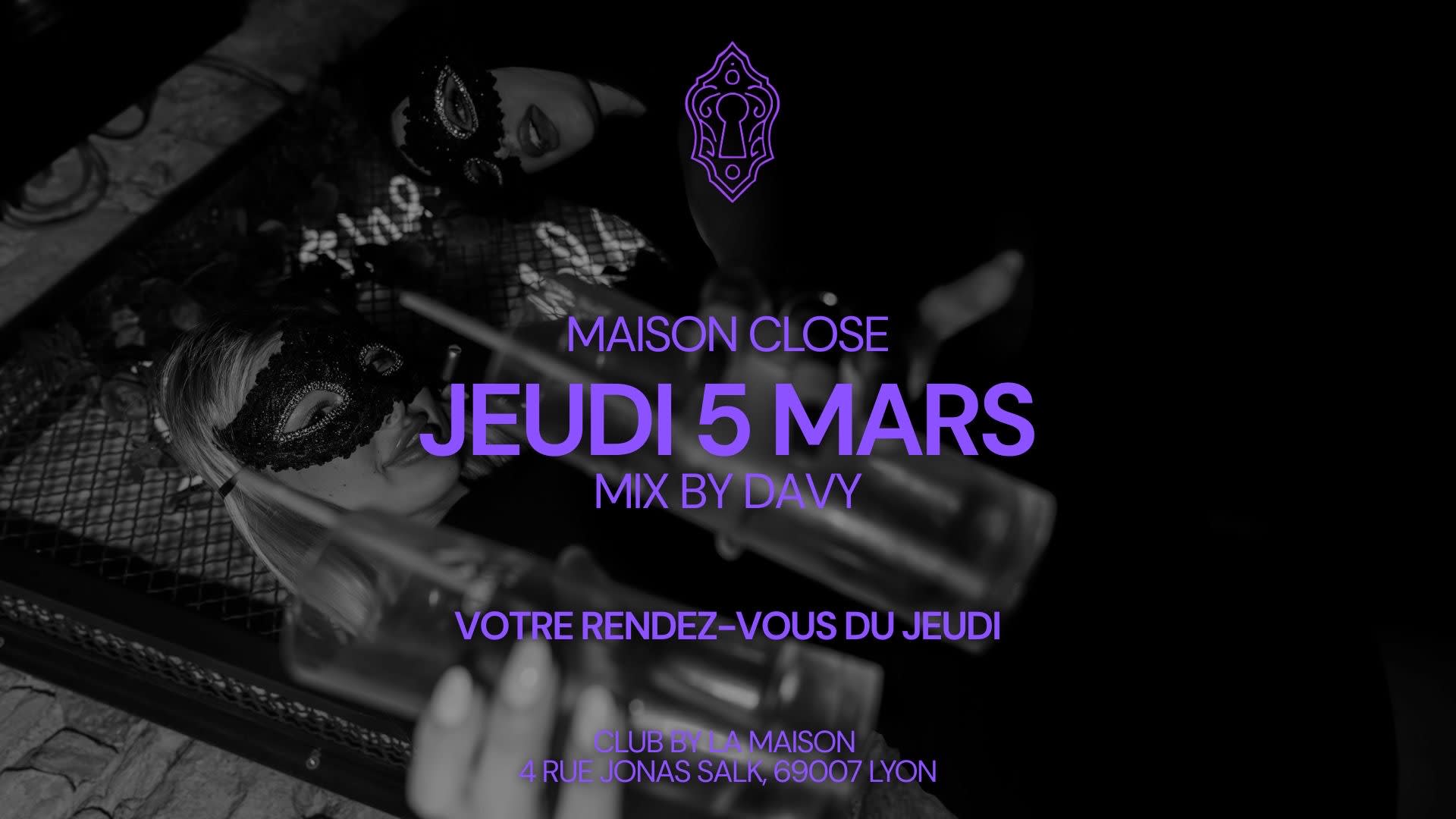 Maison Close - Jeudi 5 Mars Cover