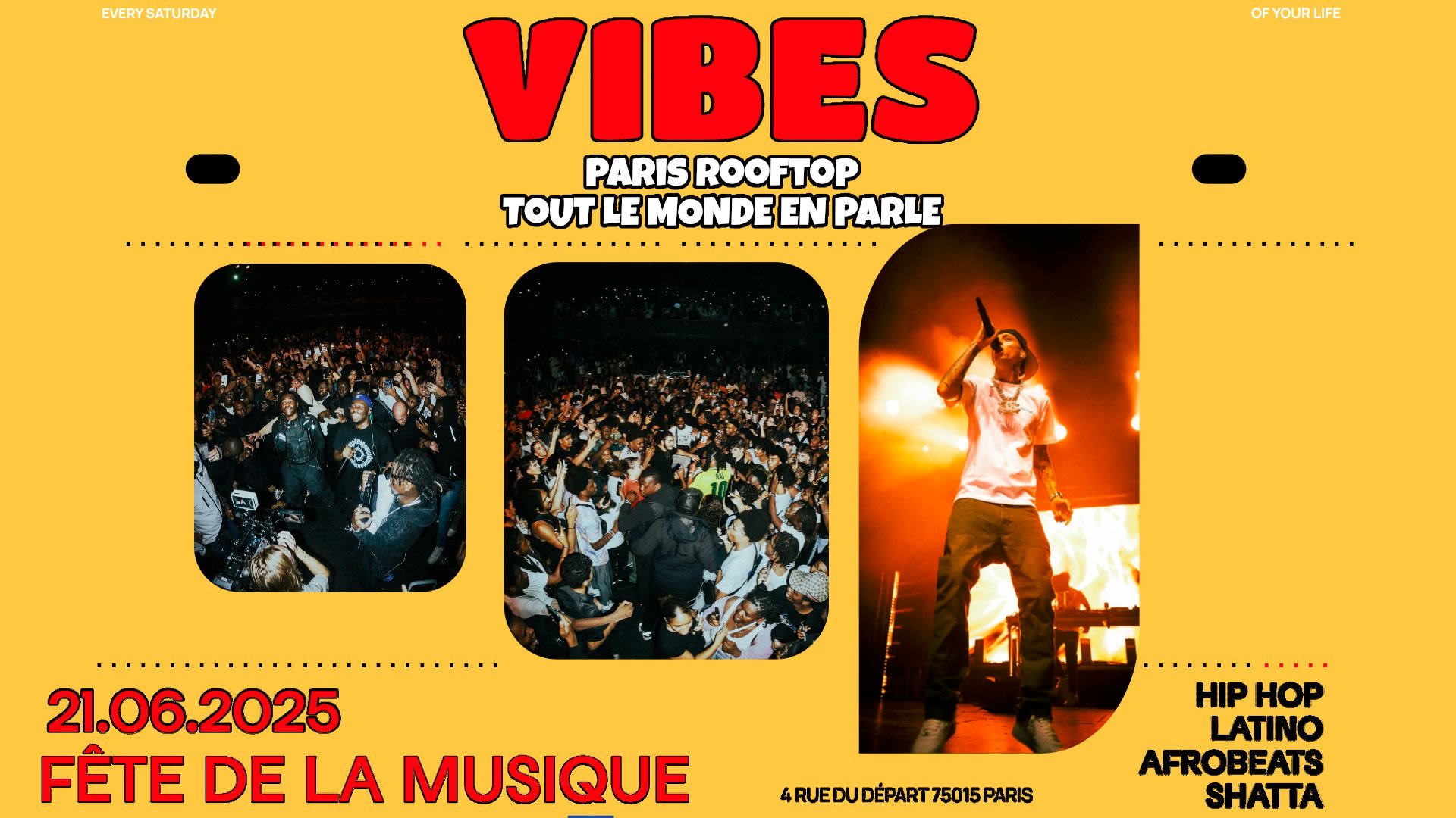 Vibes Edition Fête De La Musique: Afrobeat, Hip Hop, Shatta Cover