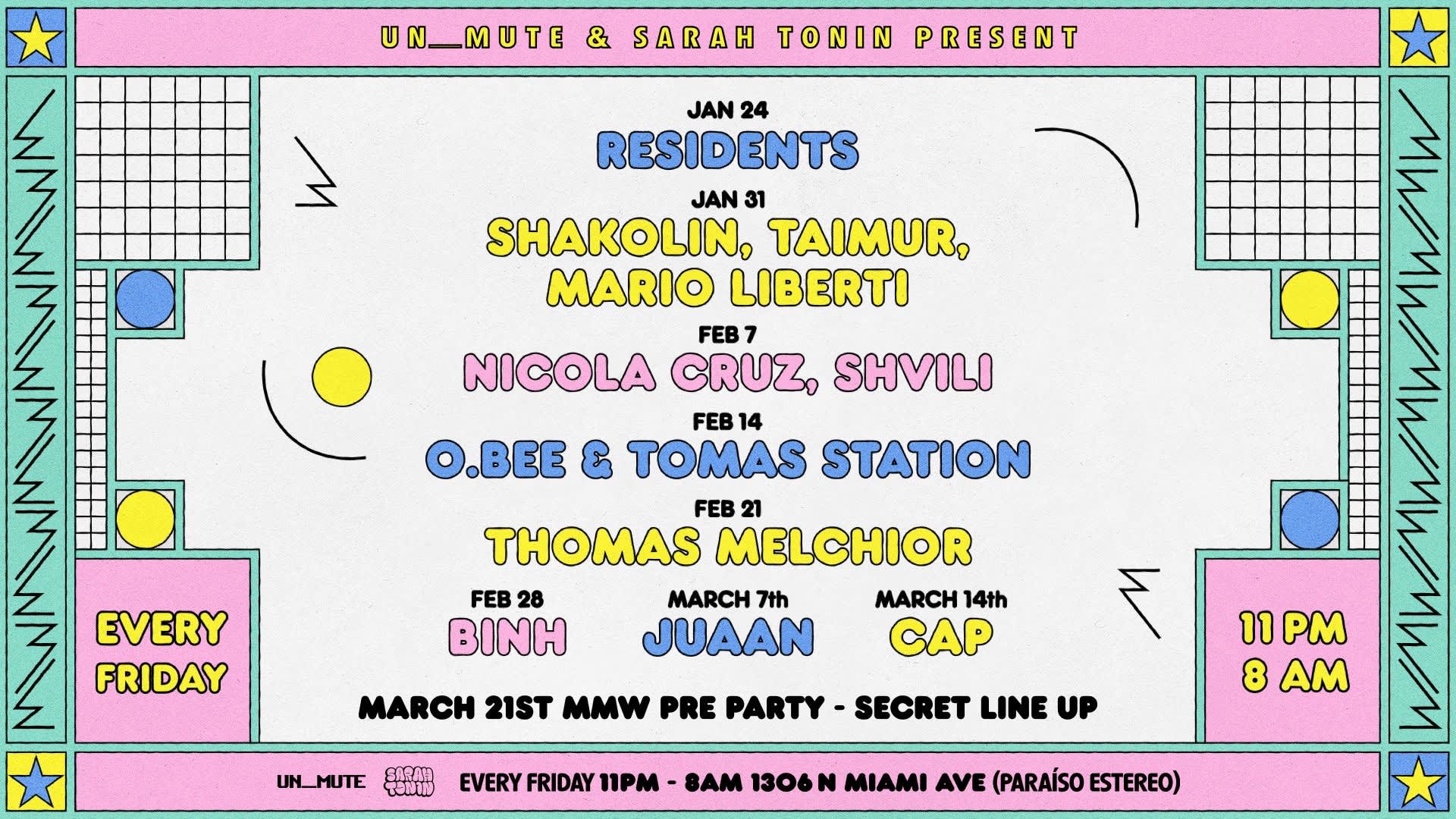 Shakolin, Taimur And Mario Liberti By Un_Mute & Sarah Tonin Cover
