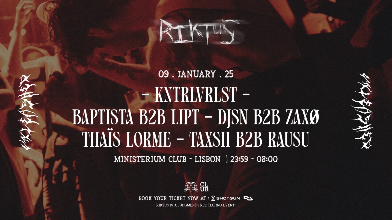 Riktus X Unleashed With Kntrlvrlst (De) And More Cover