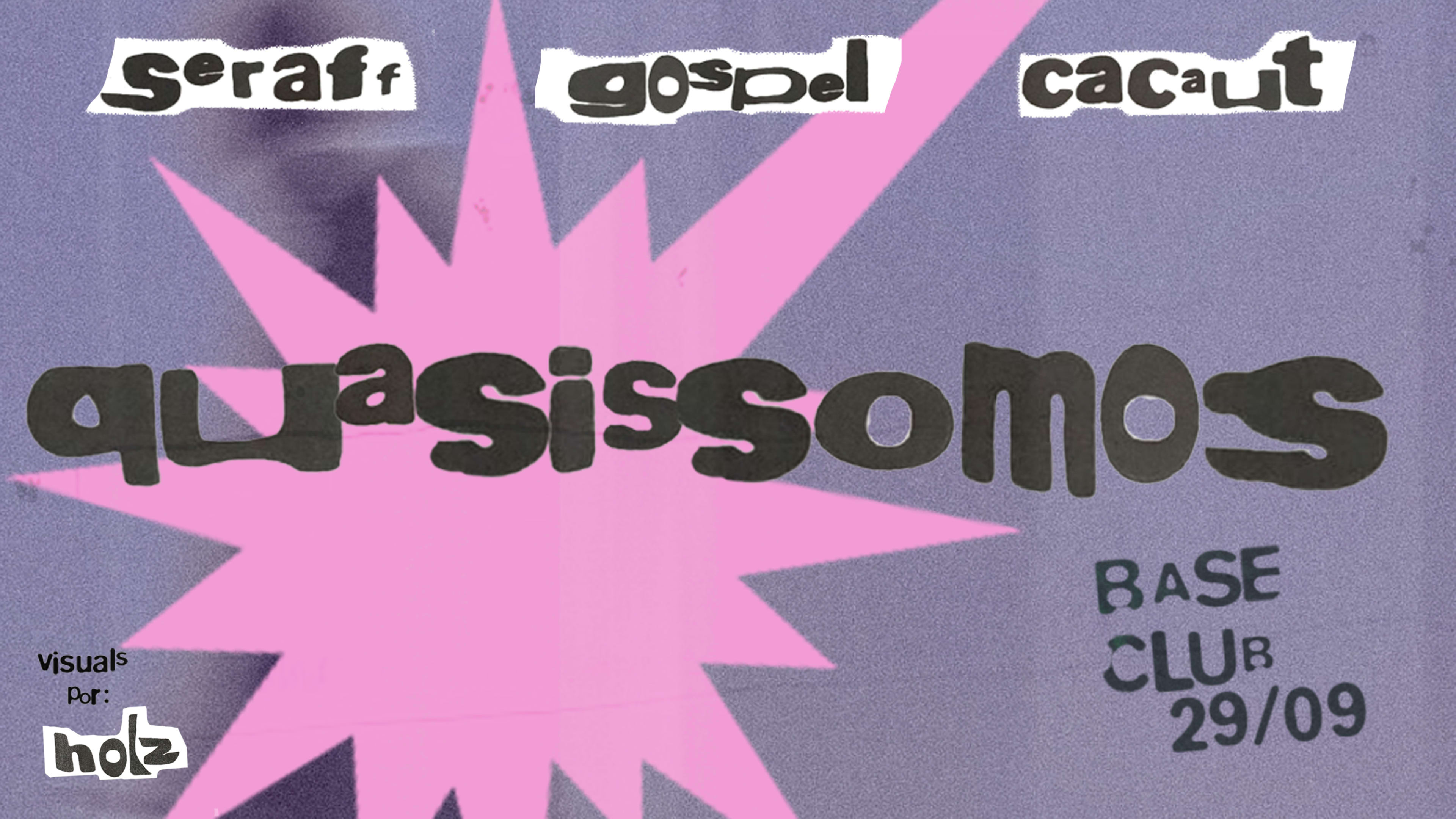 Quasissomos@Baseclub Cover