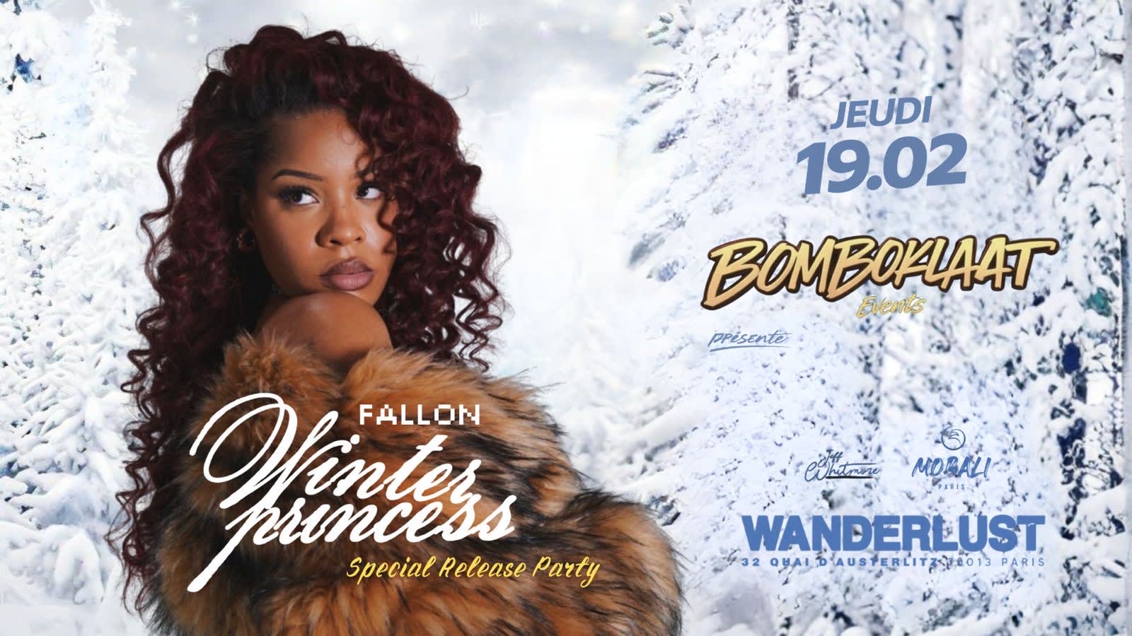 Fallon Winter Princess Release Party By Bomboklaat Cover