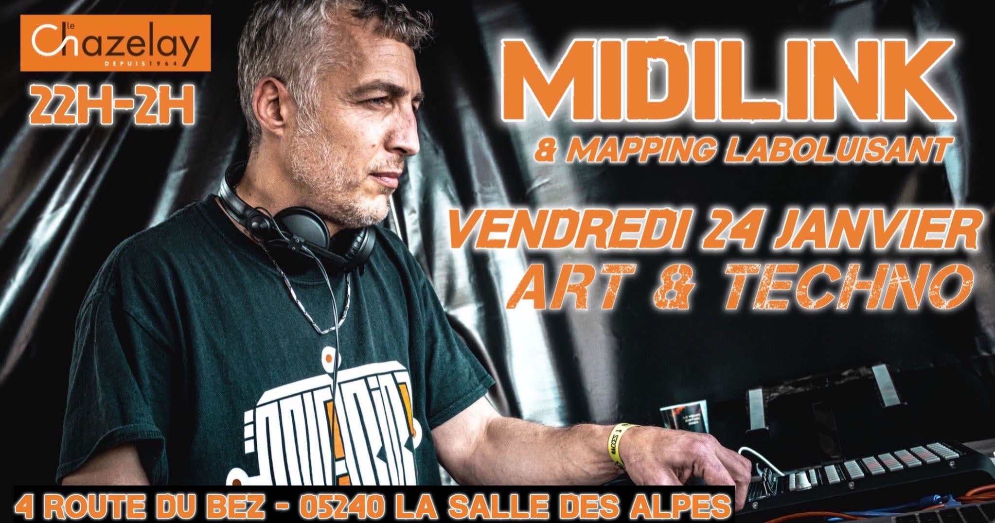 Soirée Dj - Midilink Party - Serre Chevalier Cover