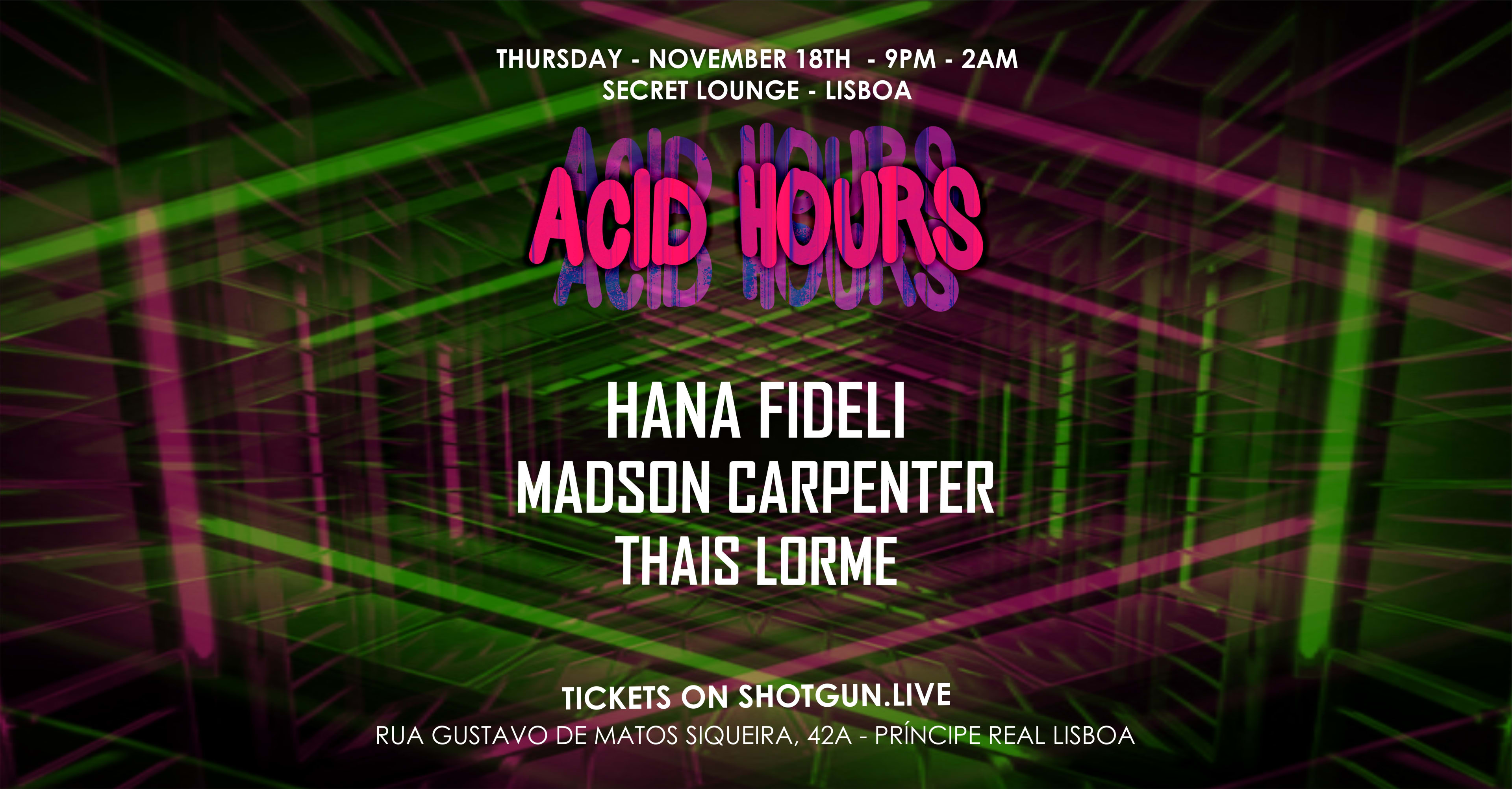 Acid Hours W/ Hana Fideli (Sw) Cover