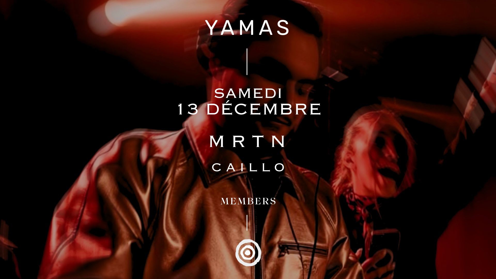 Yamas - Samedi 13 Décembre Cover