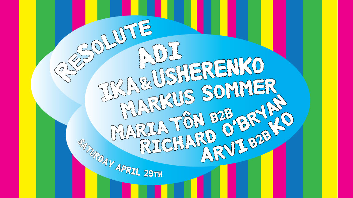 Resolute With Adi, Ika & Usherenko + More Cover