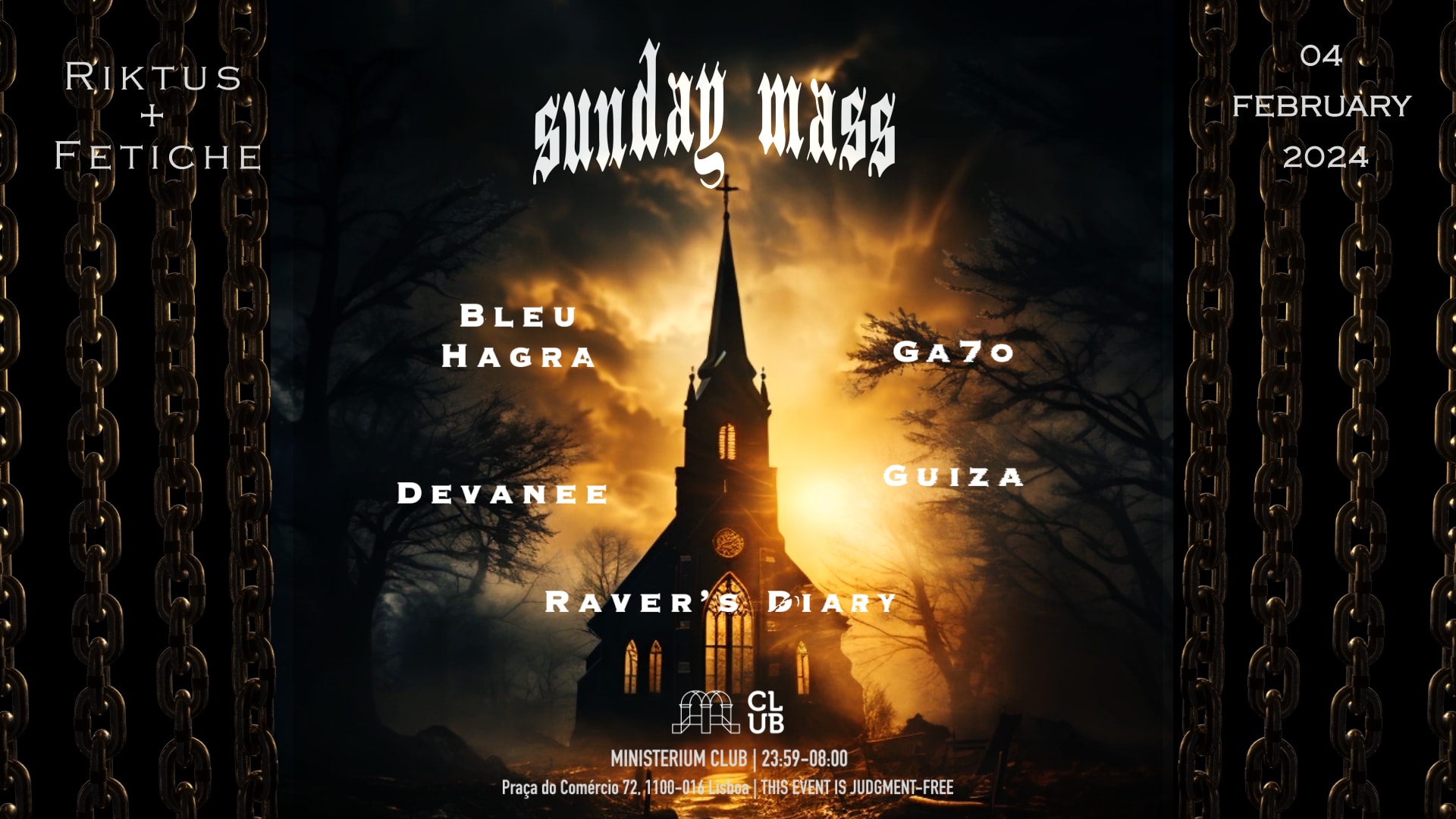 Sunday Mass (Riktus + Fetiche) Cover