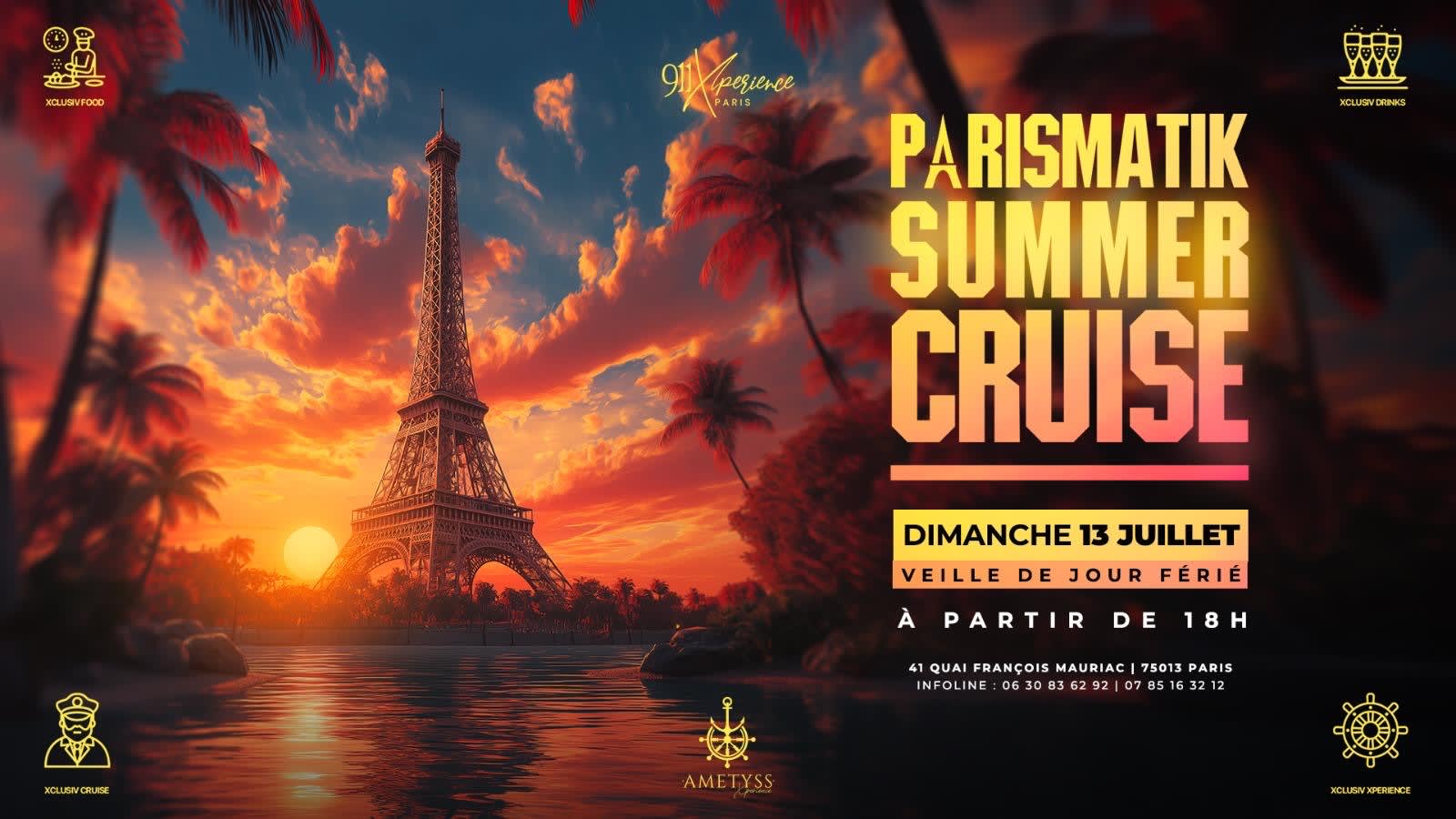 Parismatik Cruise Du 13 Juillet Cover