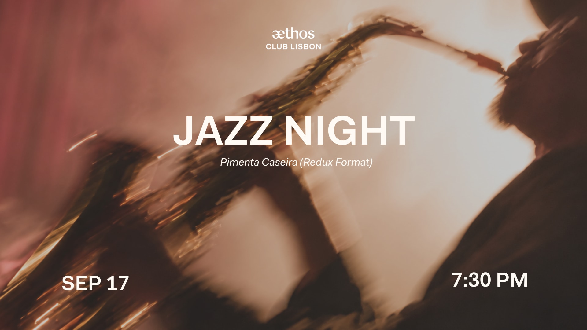 Jazz Night: Pimenta Caseira (Redux Format) Cover