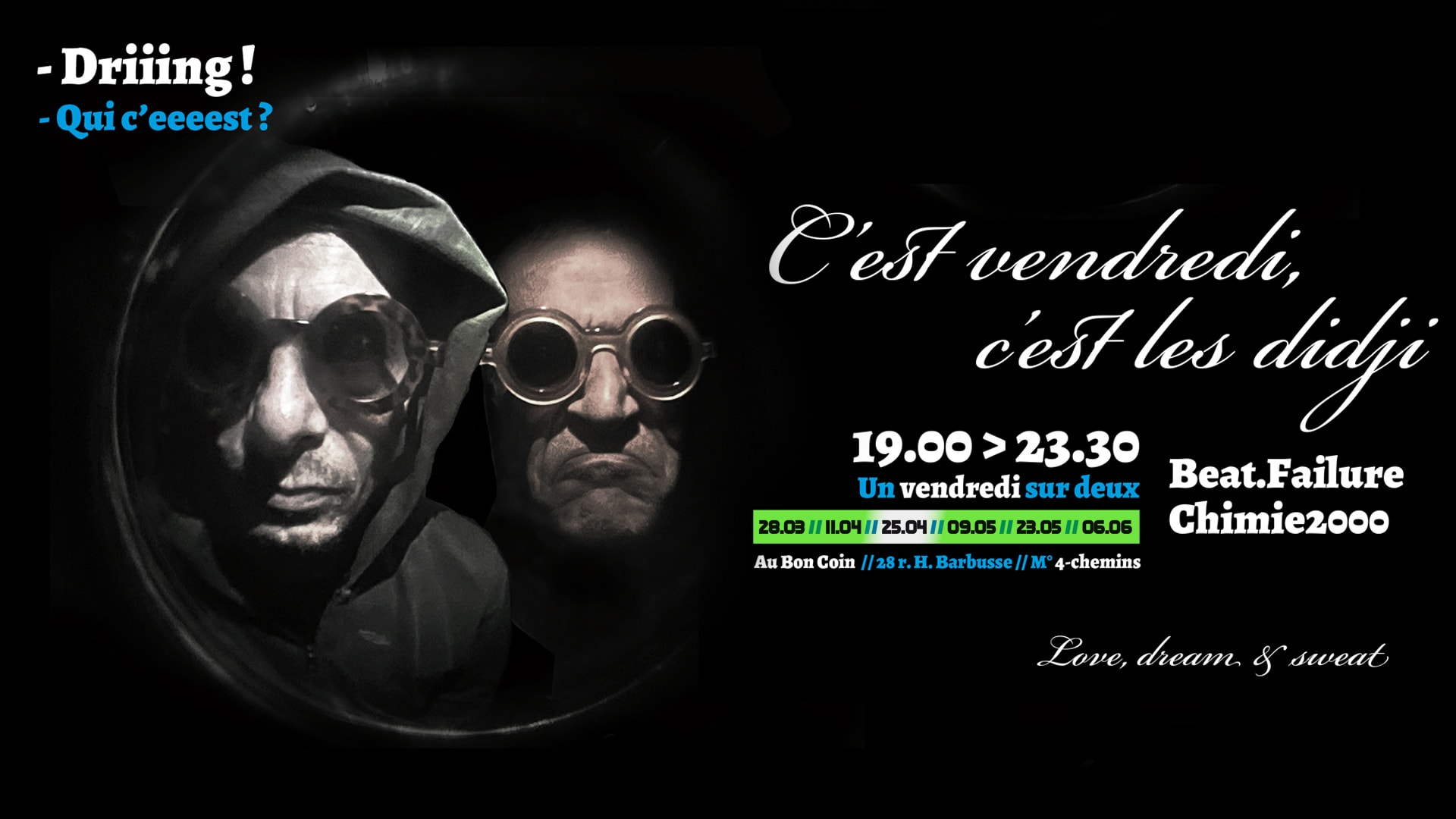 C’Est Vendredi, C’Est Les Didji 25/04 Cover
