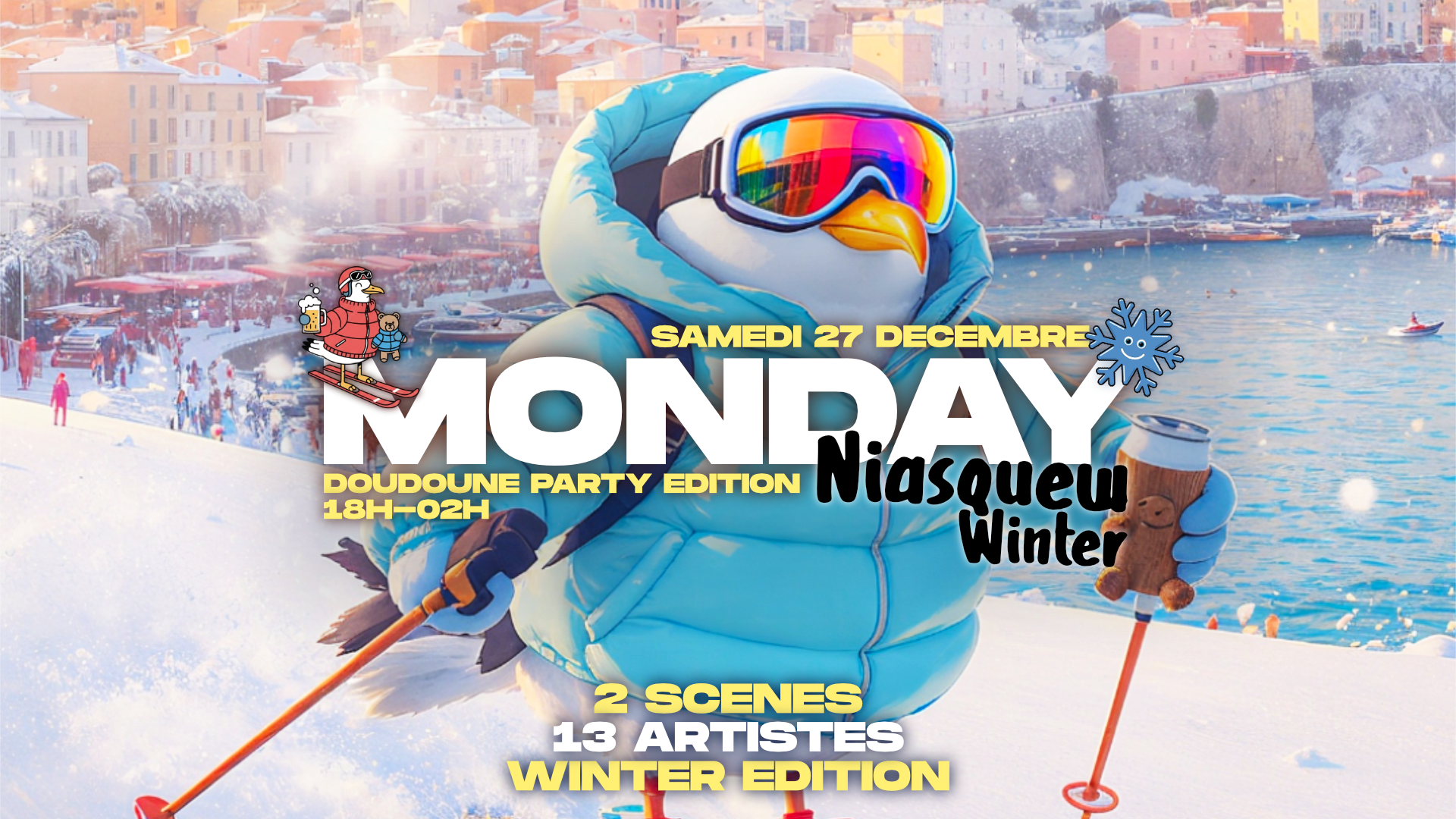 Monday Winter Xxl Cover