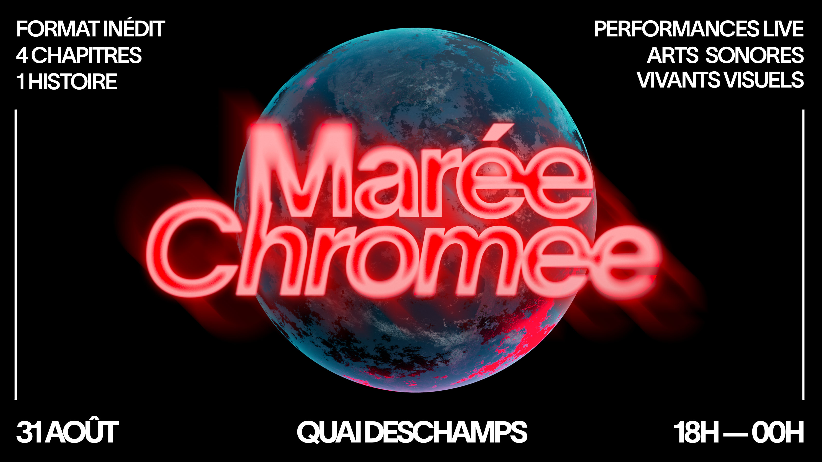 Marée Chromée : Open-Air Immersif Cover
