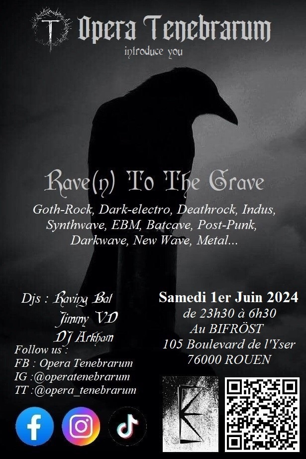 Opera Tenebrarum - Rave(N) To The Grave Cover