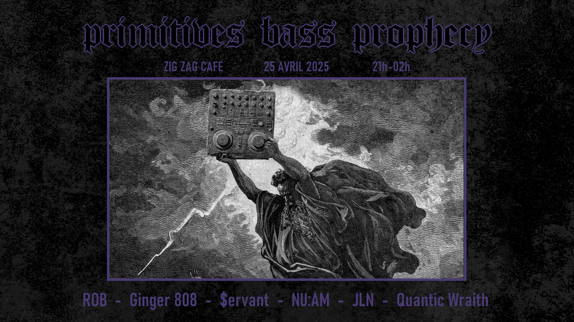 Primitives Bass Prophecy - Zig Zag Café Cover
