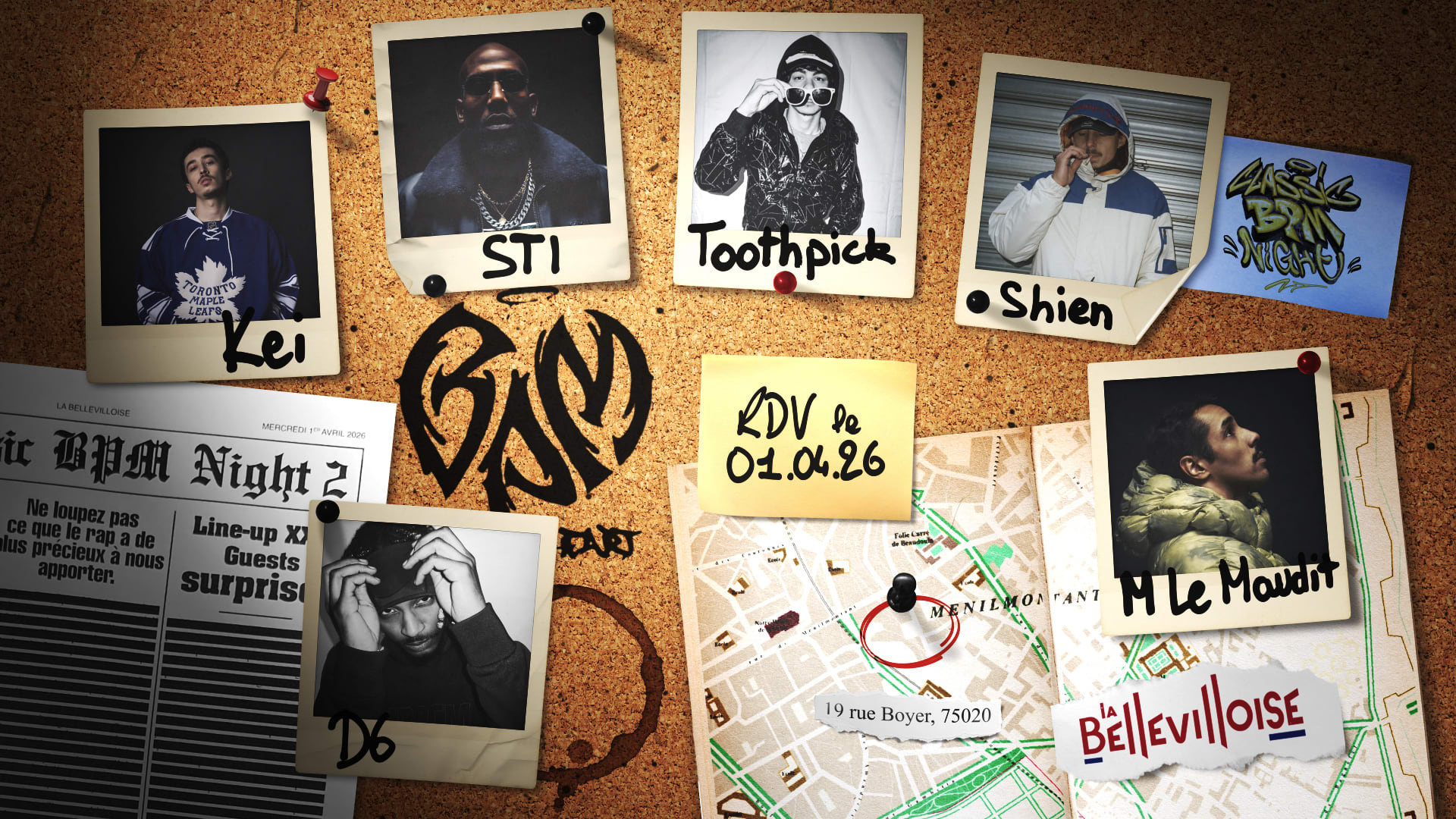 Bpm Heart – Classic Bpm Night 2 | 01.04.26 Cover