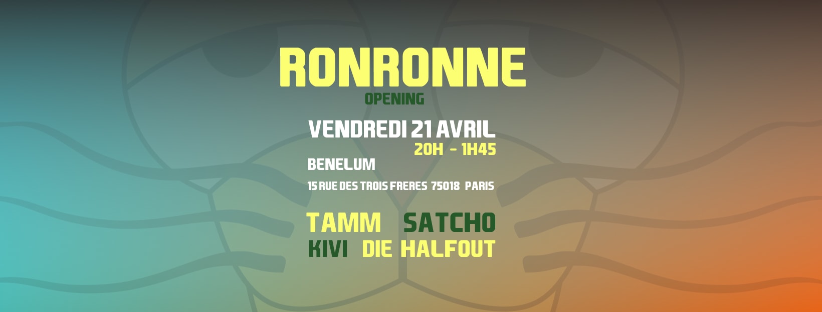 Ronronne W/ Die Halfout, Kivi, Satcho, Tamm Cover