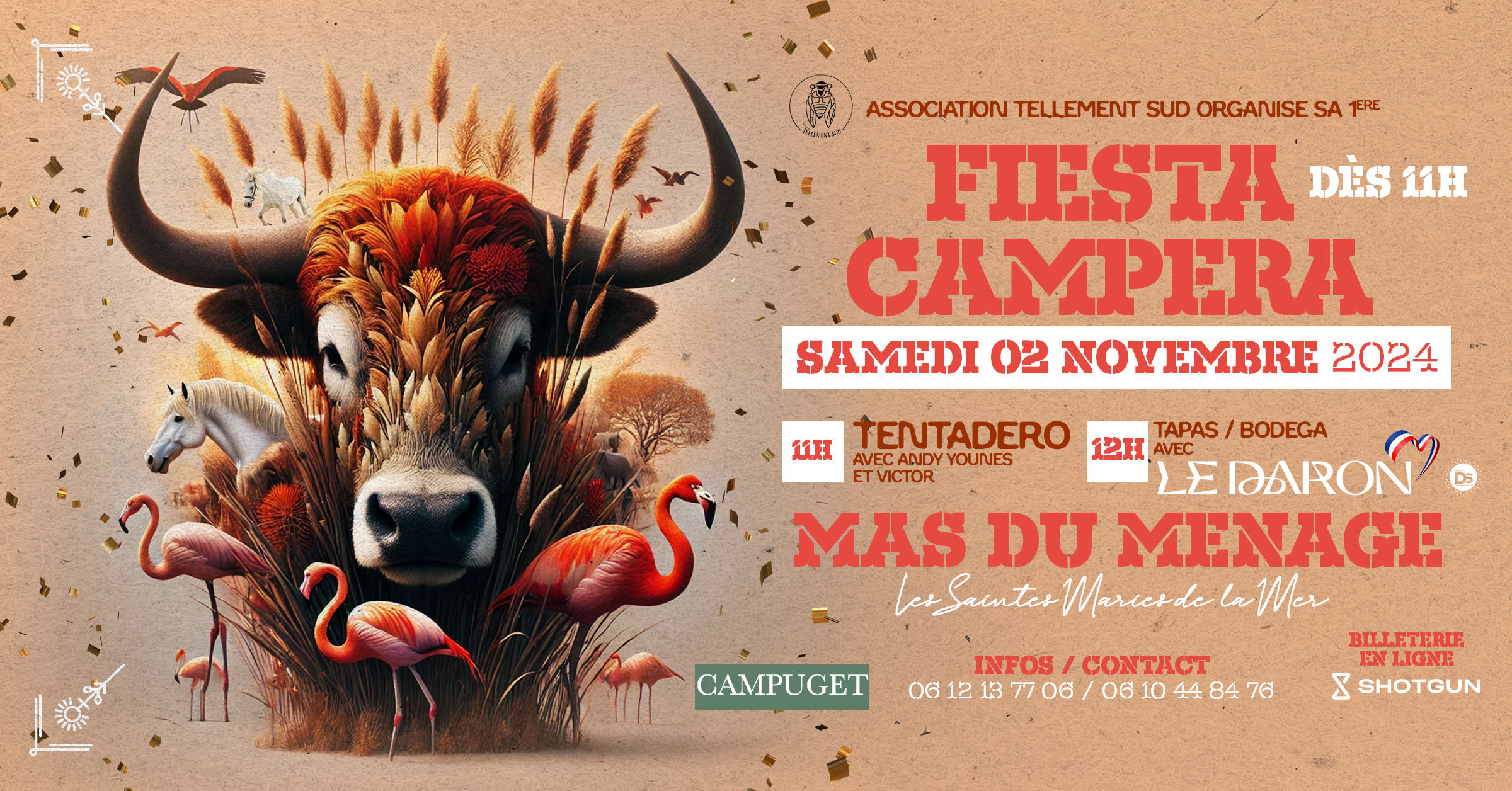 Fiesta Campera  Saintes Maries De La Mer Avec  Le Daron . Cover