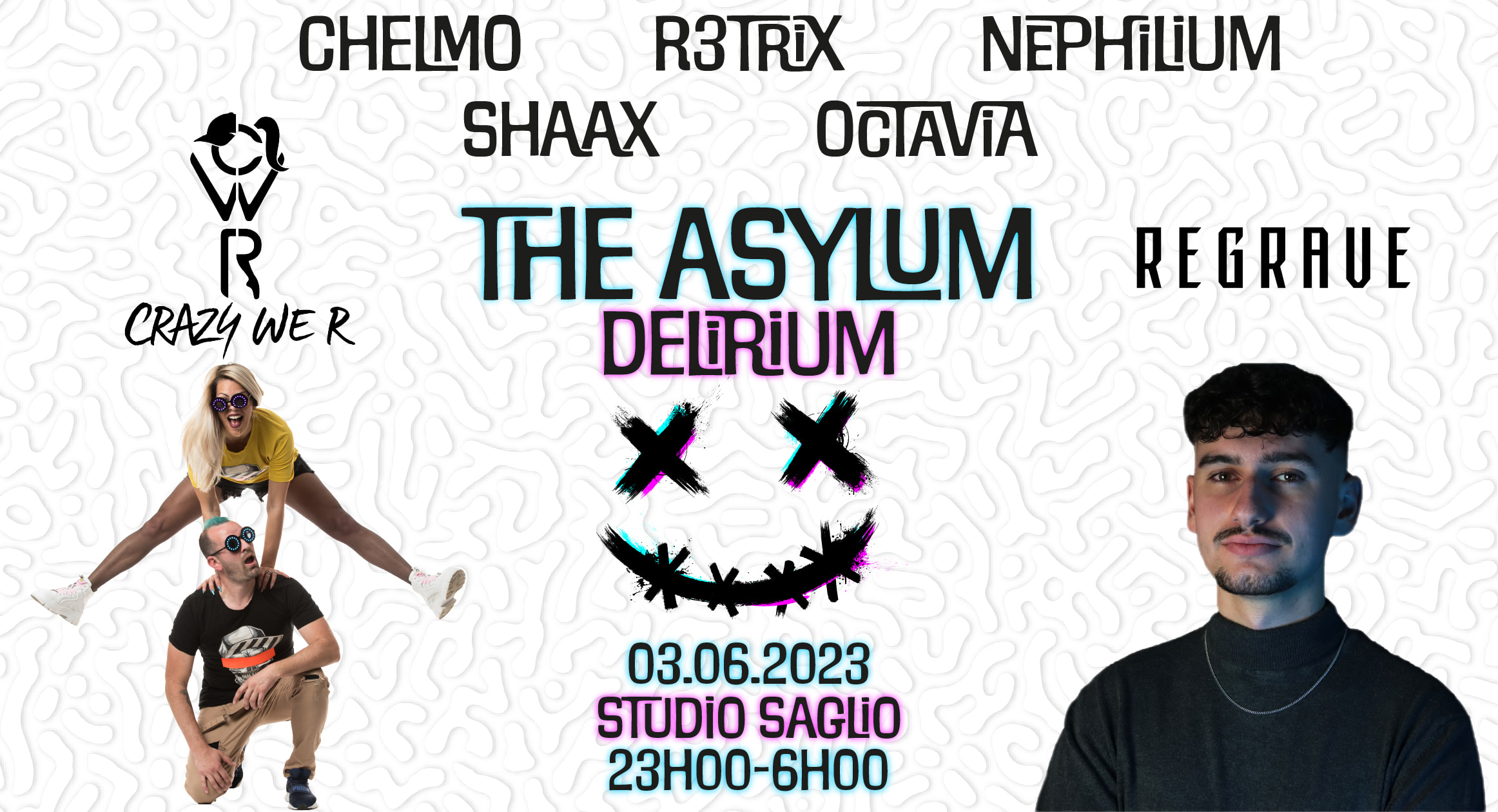The Asylum - Delirium Cover