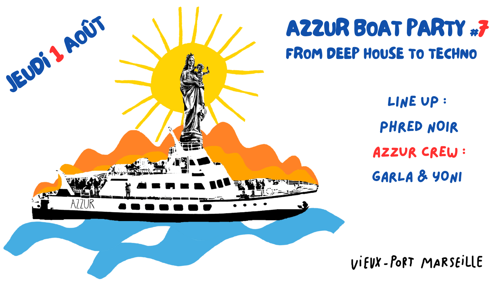 Azzur Boat Party #7 Cover